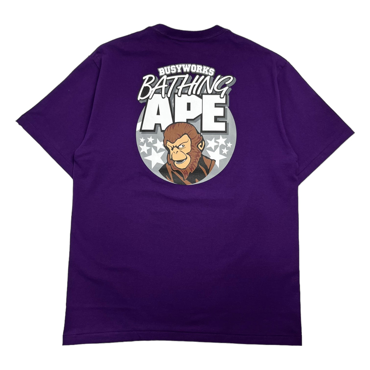 BAPE Ape Graphic Tee Purple