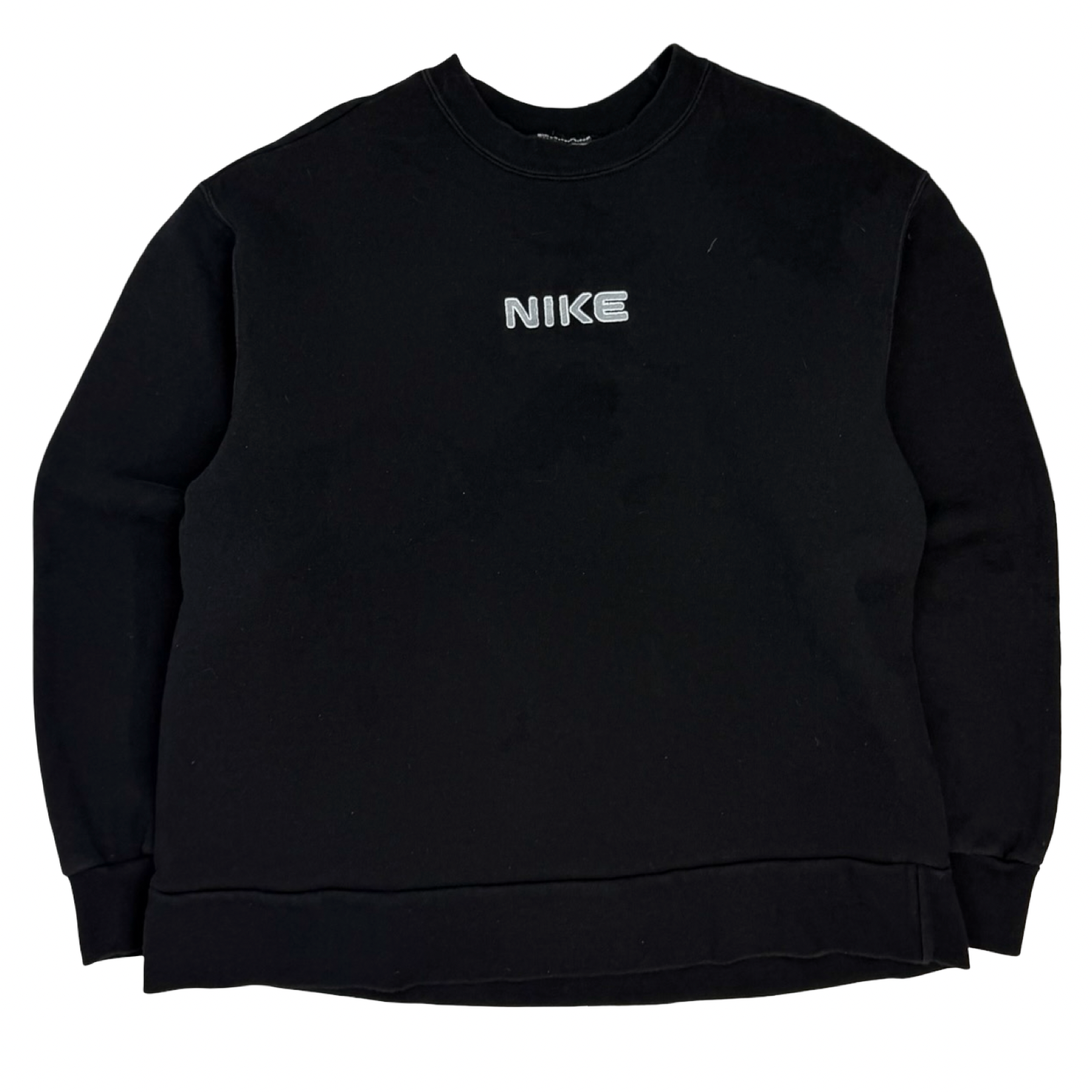 Vintage Nike Embroidered Crewneck Black