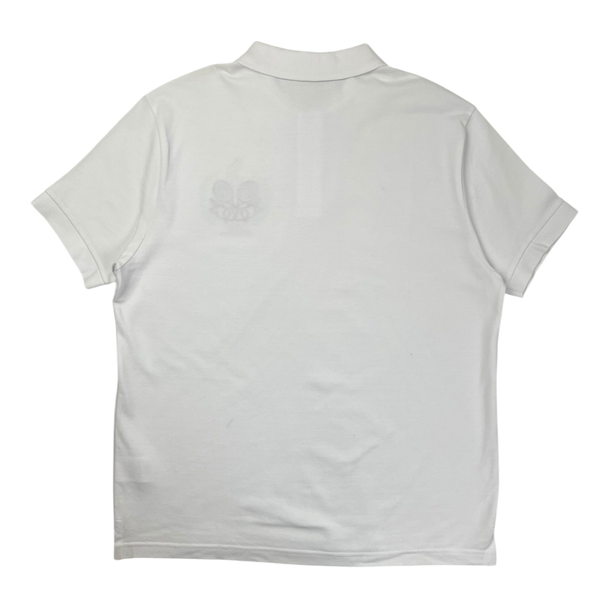 OVO Tennis Crest Pique Polo White