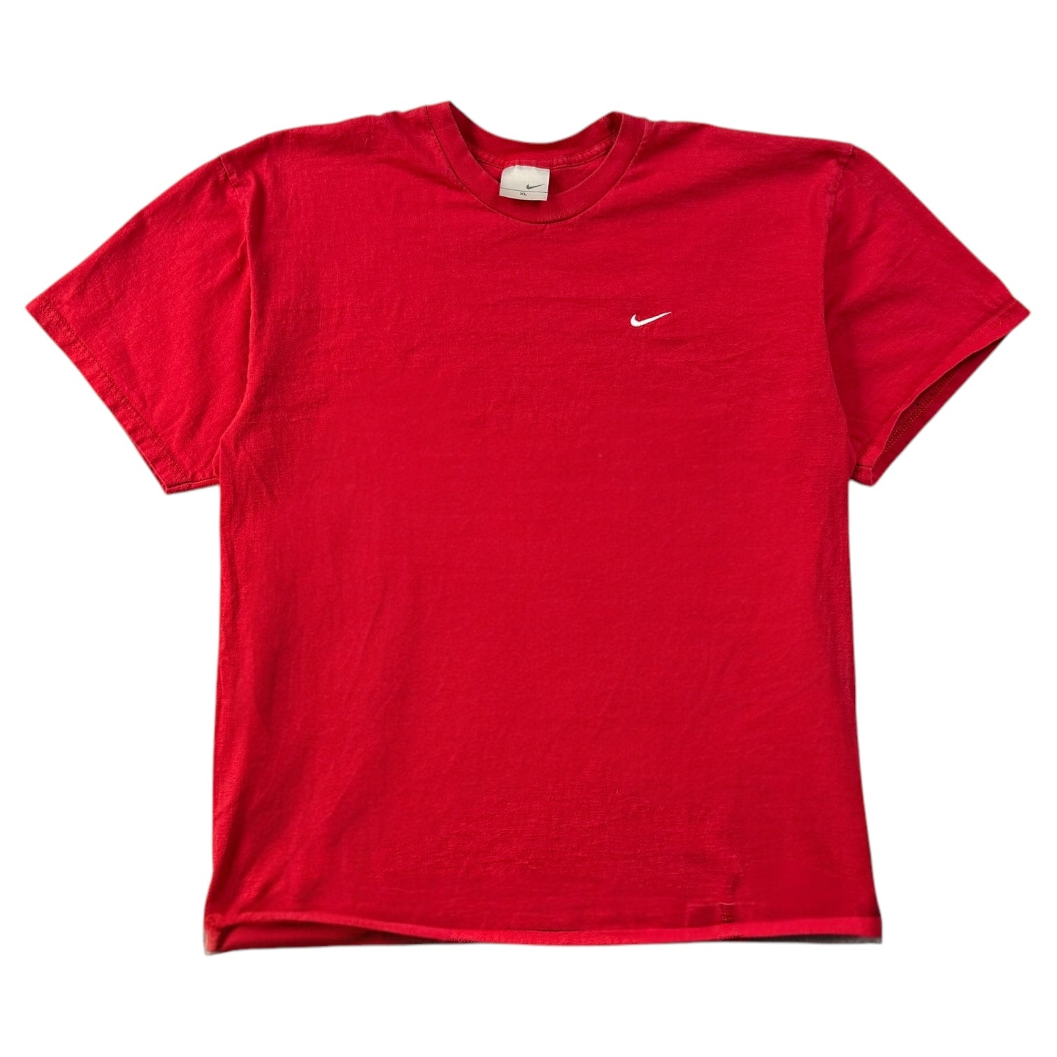 Vintage Nike Mini Swoosh Tee Red