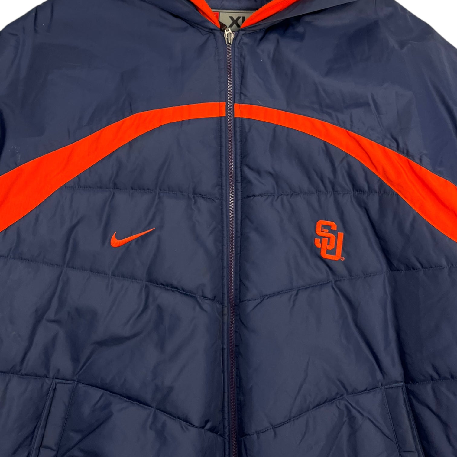 Vintage Syracuse Orange Nike Hooded Jacket