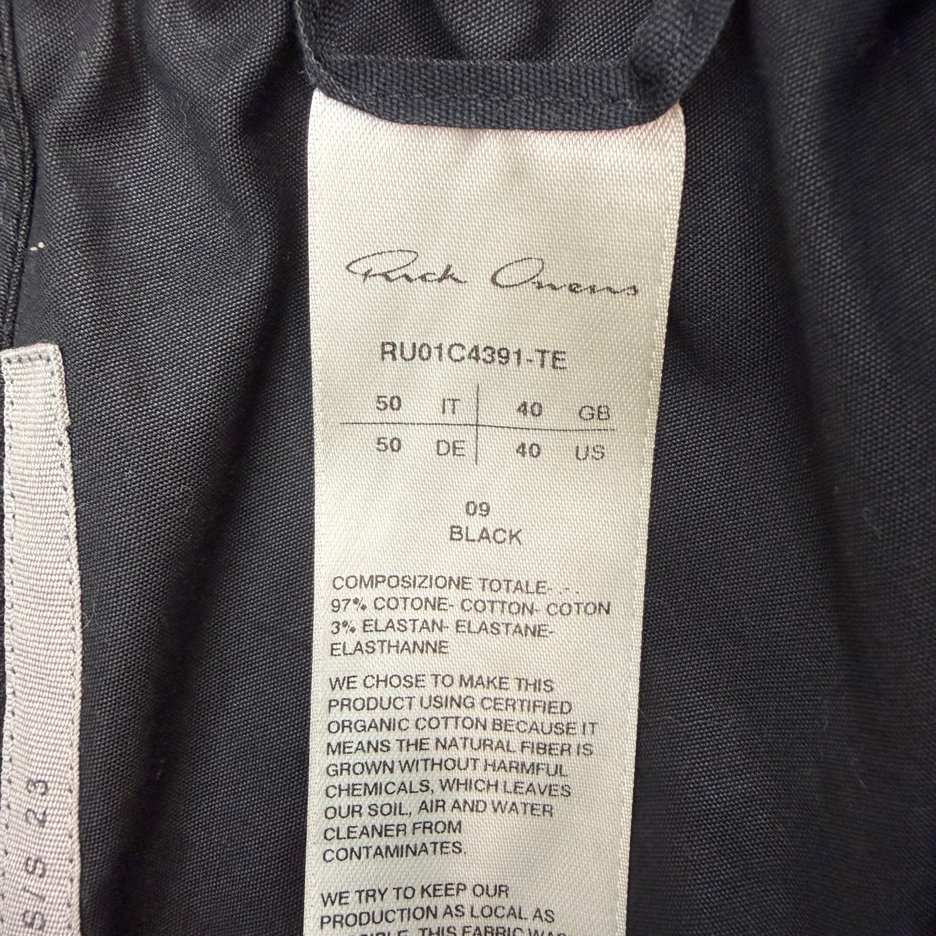 Rick Owens Bela Boxer Shorts Black