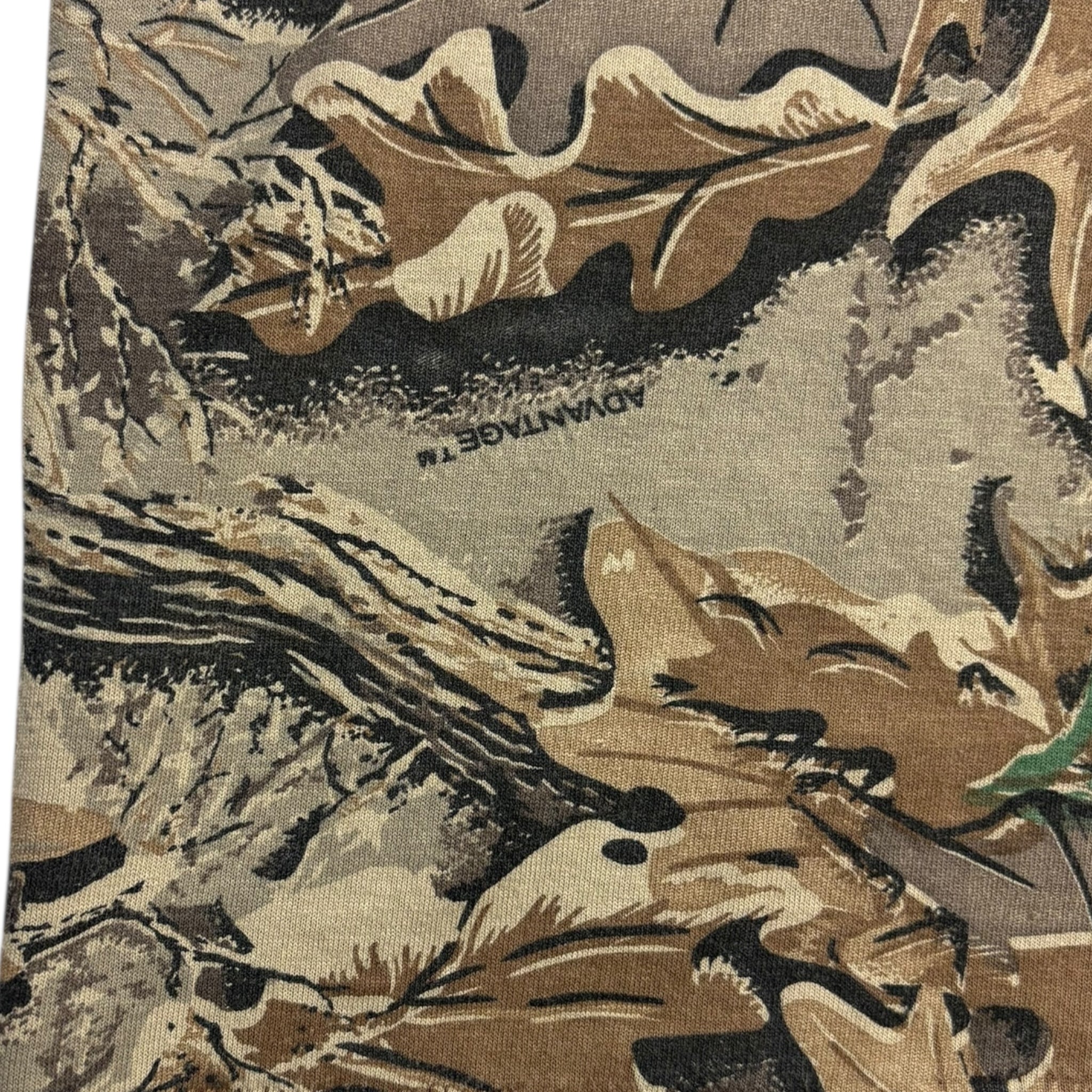 Vintage Woodland Real Tree Camo Ringer T-Shirt