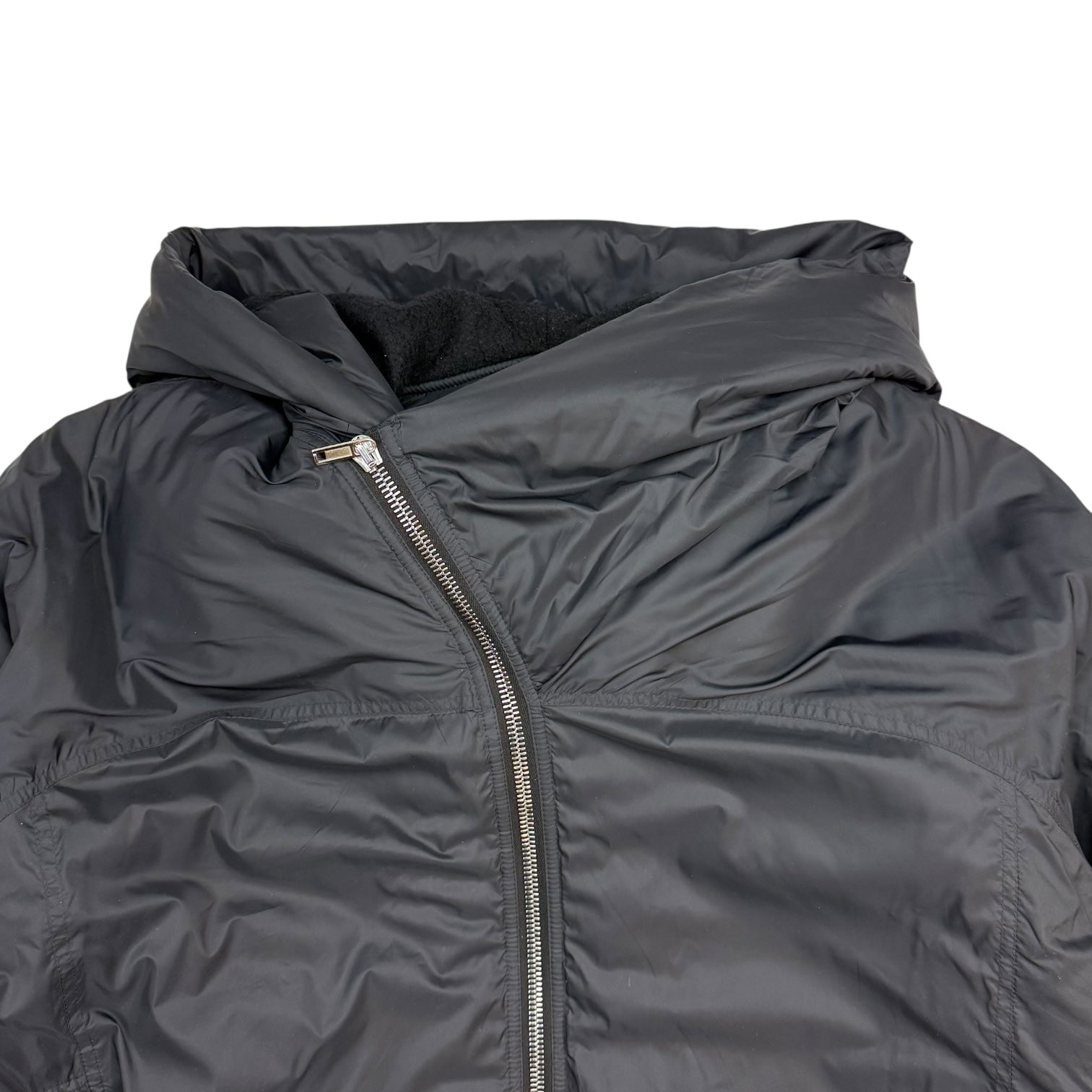Rick Owens DRKSHDW Nylon Mountain Windbreaker Jacket Black