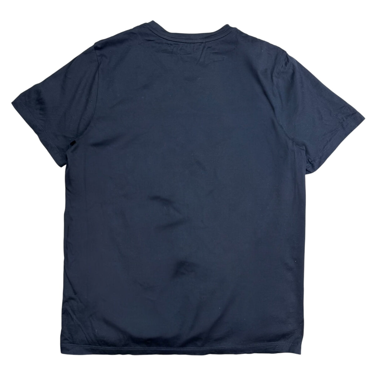 Moncler Logo Tee Navy Blue