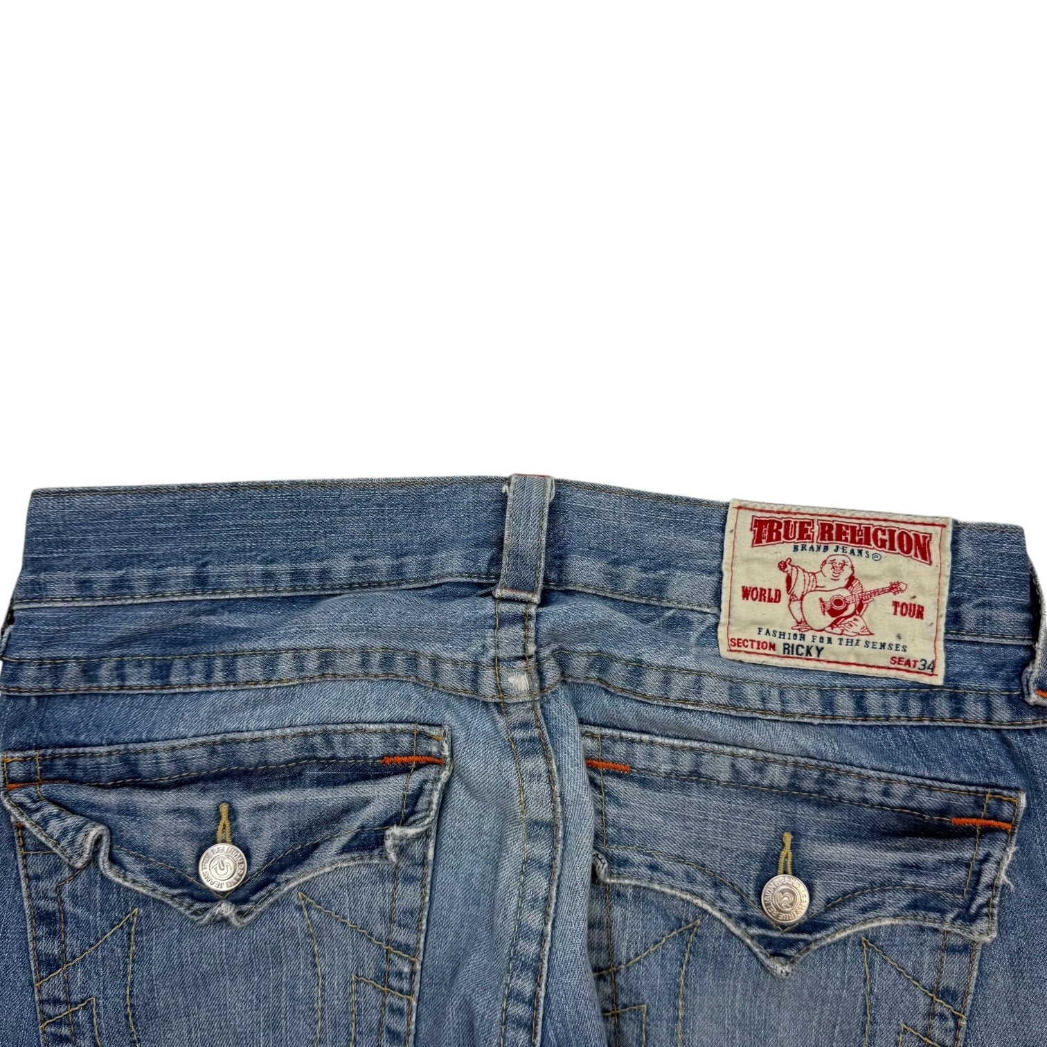 Vintage True Religion Ricky Cut Denim Pants Medium Wash