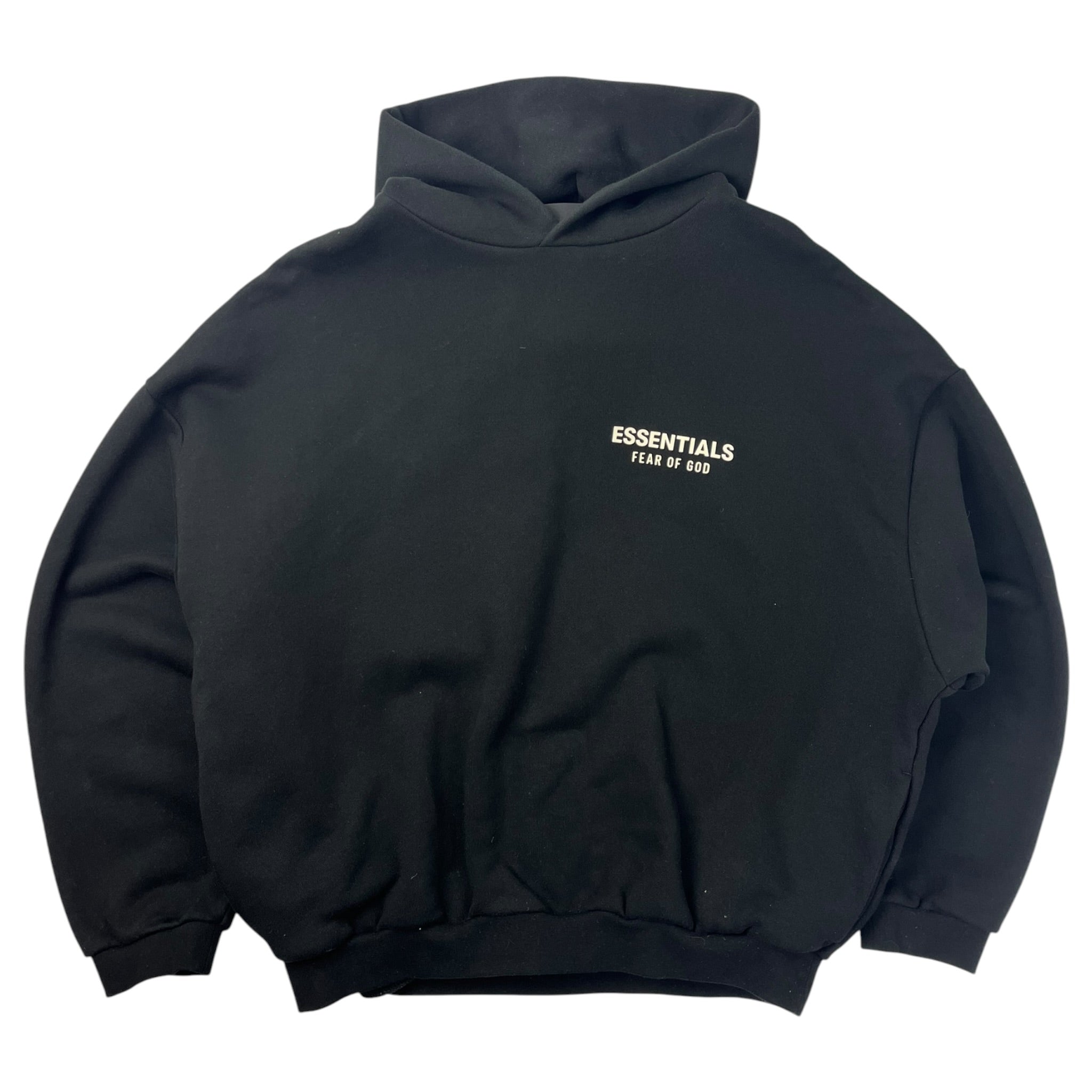 Fear Of God Essentials Hoodie Black