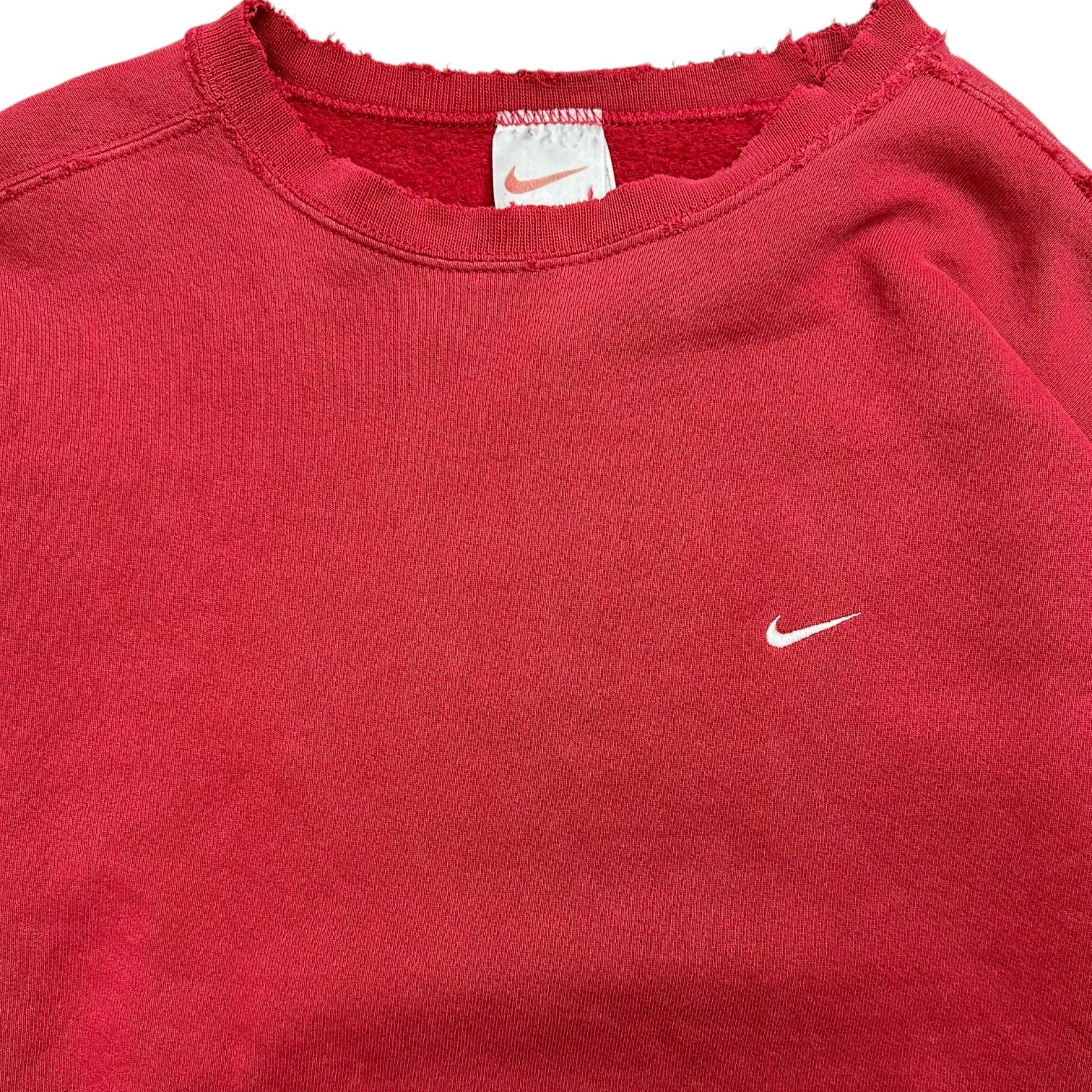 Vintage Nike Mini Swoosh Crewneck Red