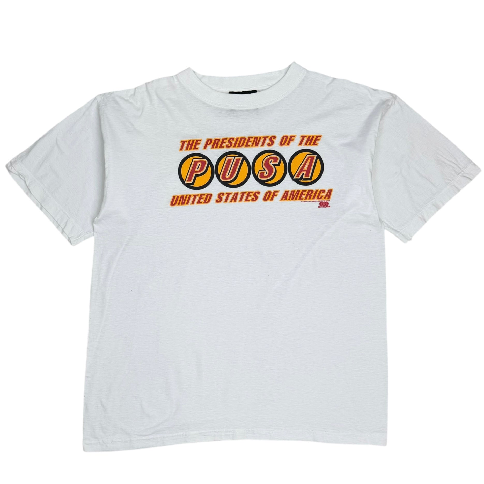 1995 PUSA The Presidents Of The United States Of America Tee White