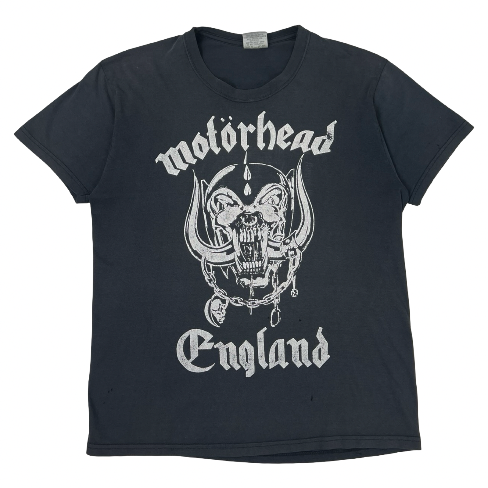 Vintage Motörhead England “War Pig” Mascot T-Shirt Black