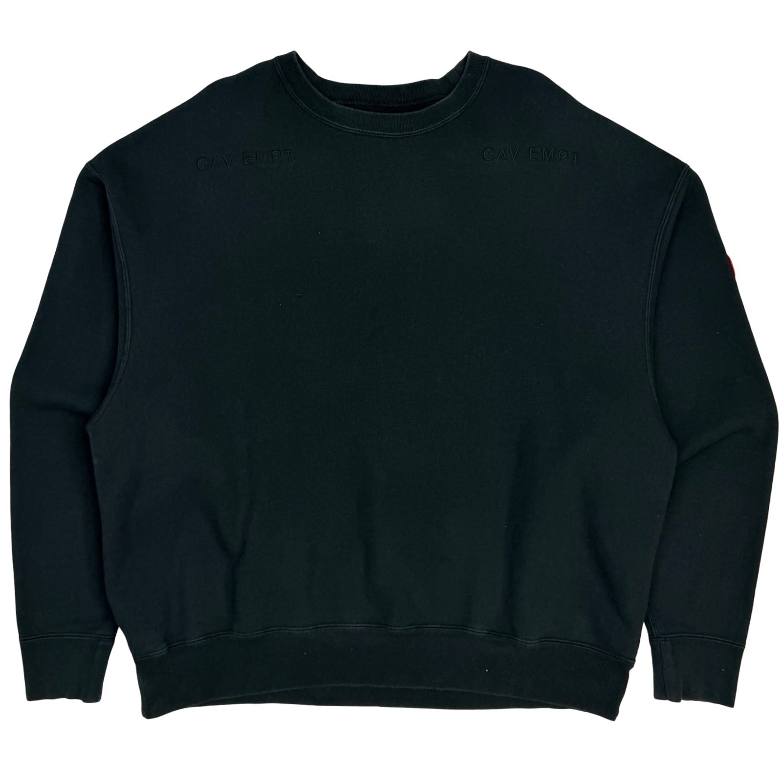 Cav Empt Card 19/1 Crewneck Sweatshirt Black