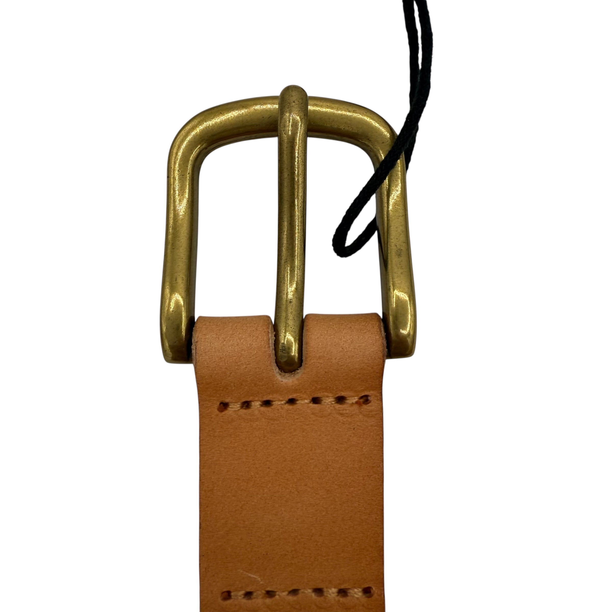 Stussy Embroidered S Belt Light Tan