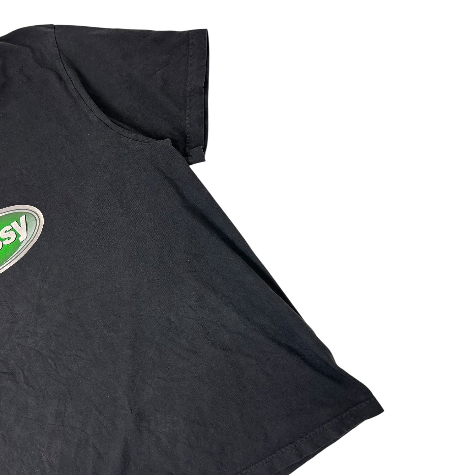 Stussy Emblem Pigment Dyed T-Shirt Black