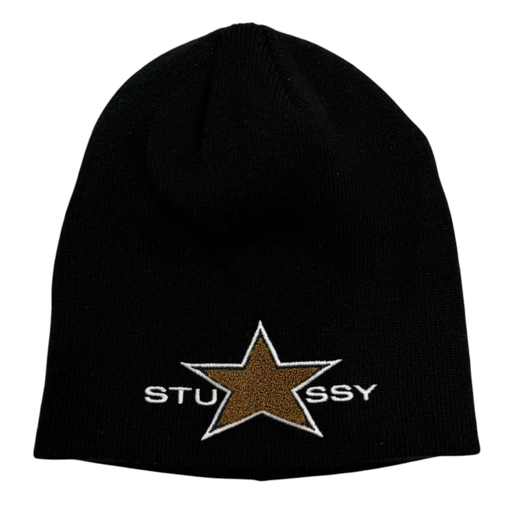 Stussy Chenille Star Beanie Black