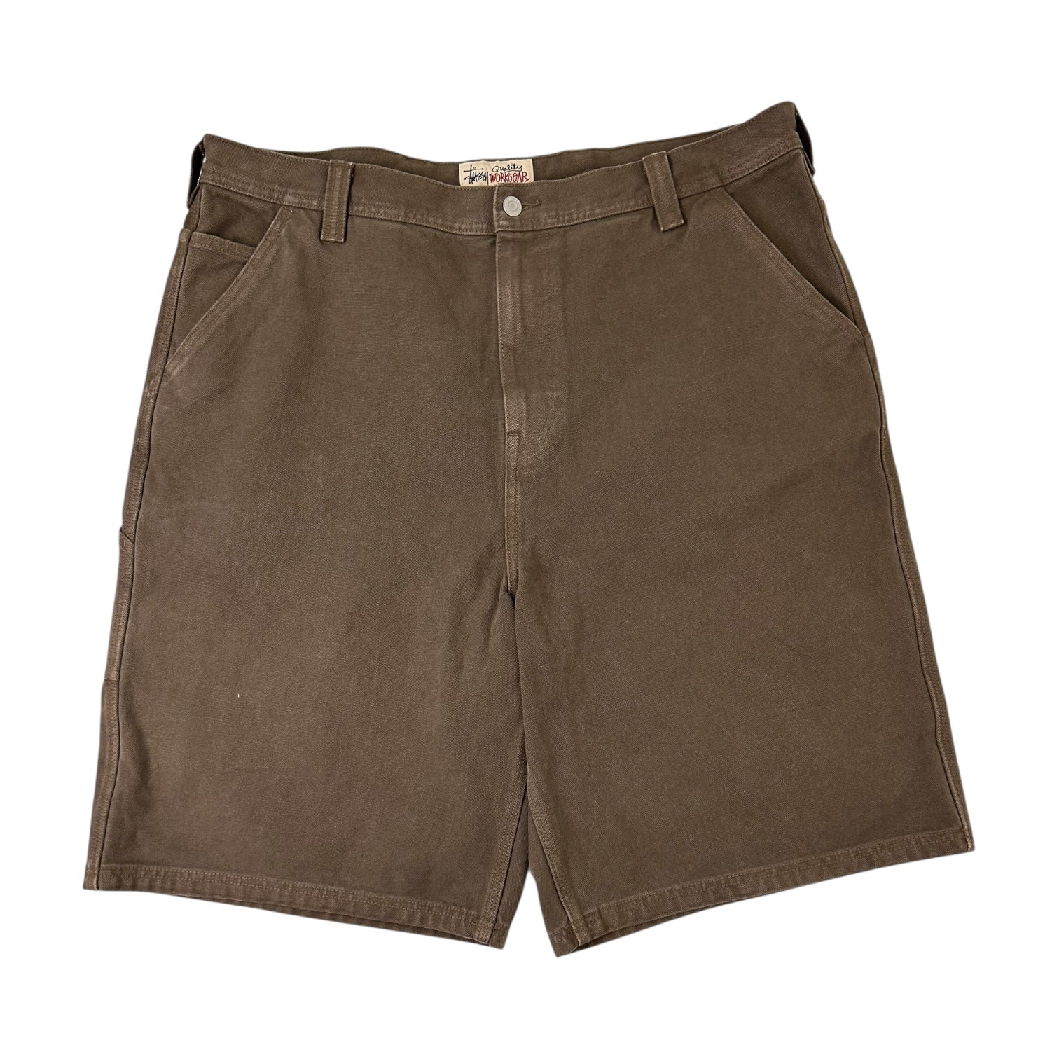 Stussy Work Shorts Brown