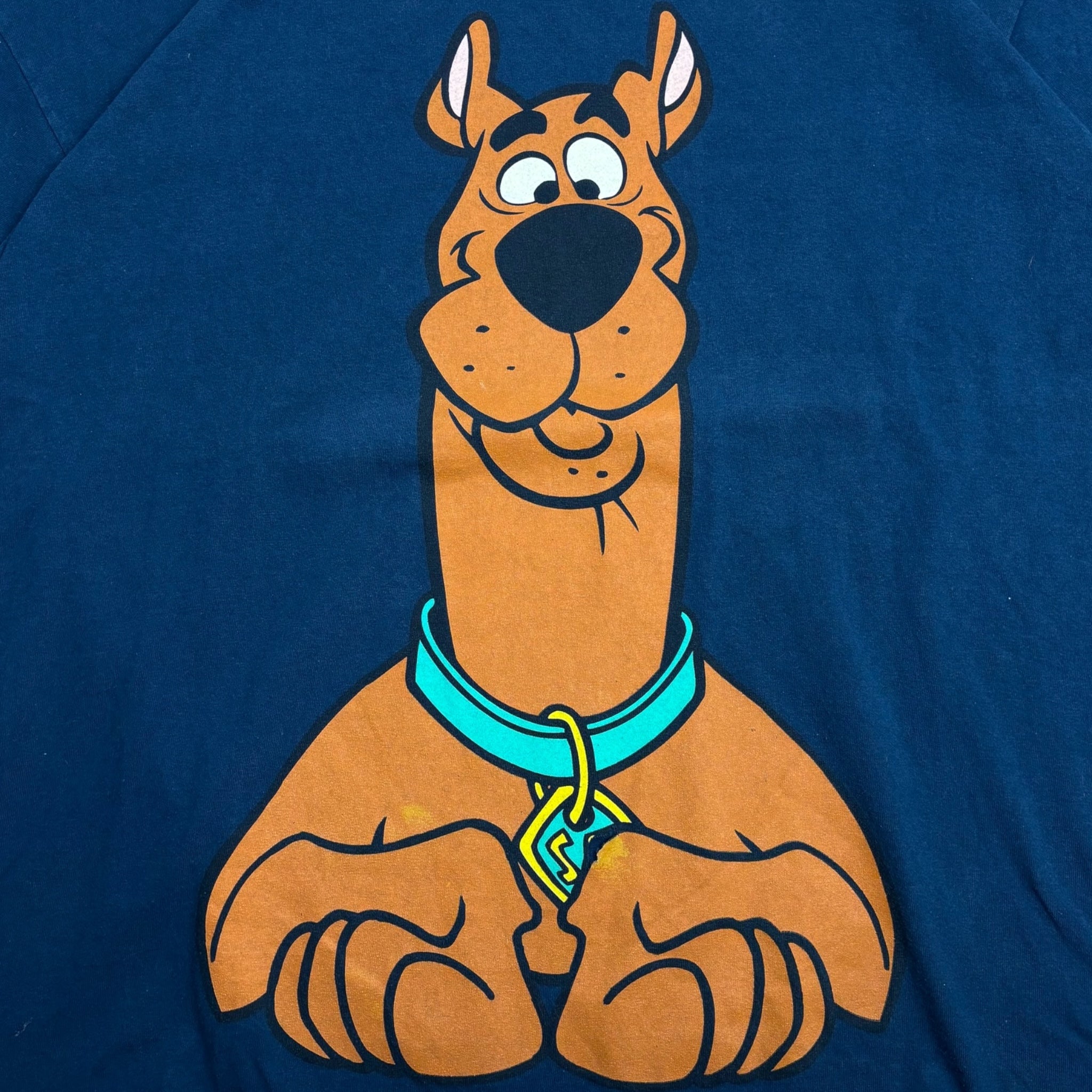 Vintage Scooby-Doo Big Print T-Shirt Navy