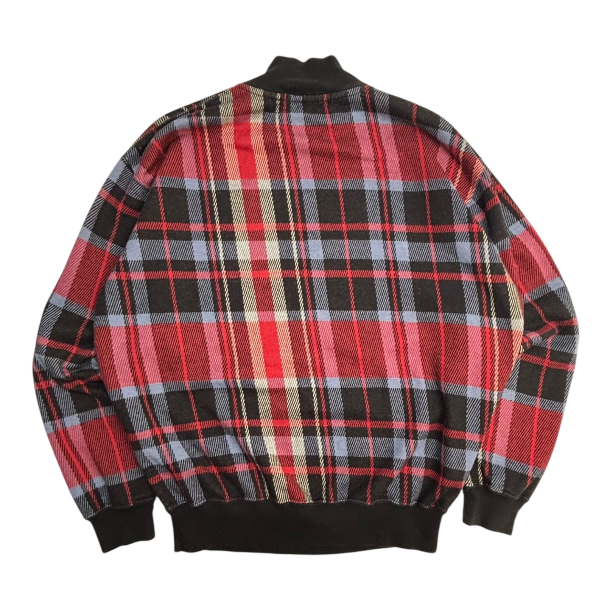 Vintage Polo Ralph Lauren Tartan Quarter Zip Sweater