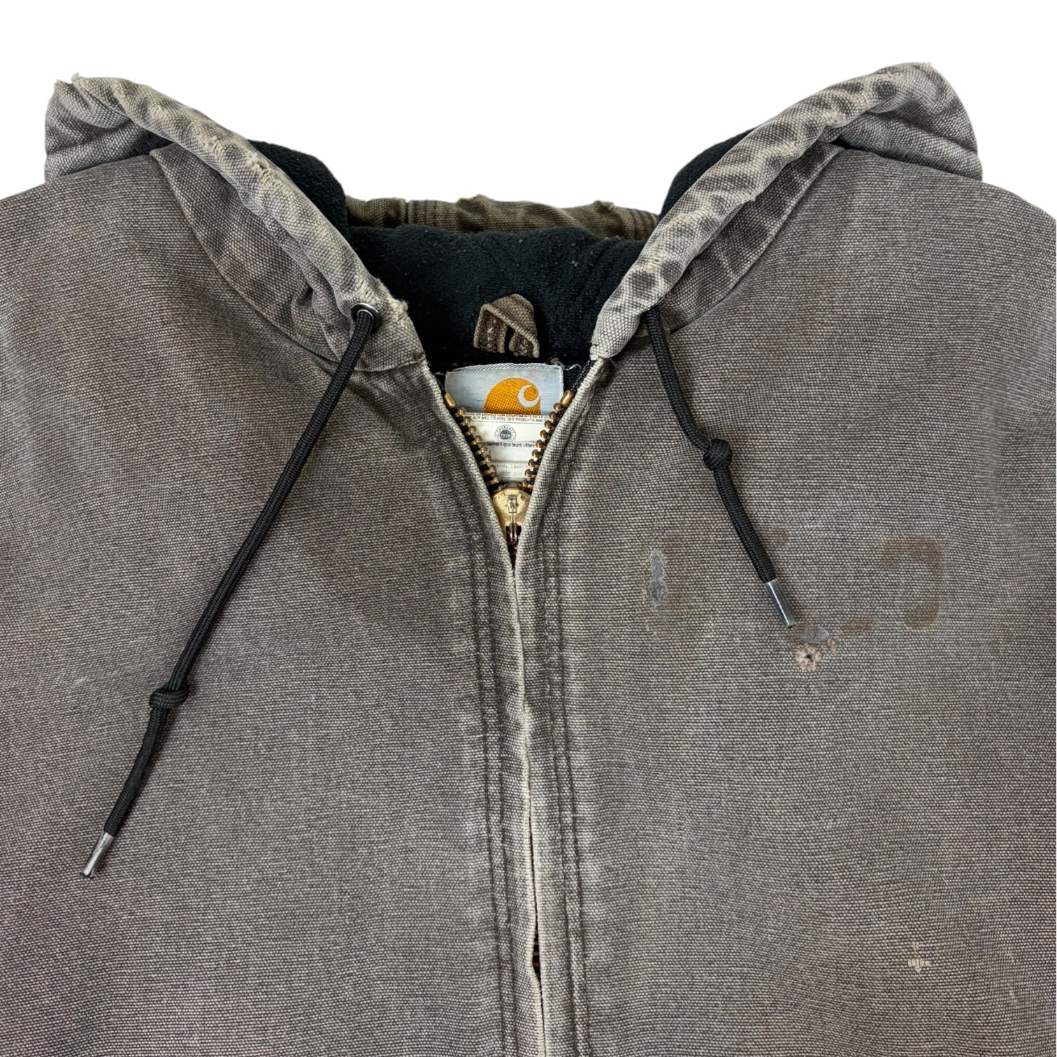 Vintage Carhartt Active Jacket Faded Brown