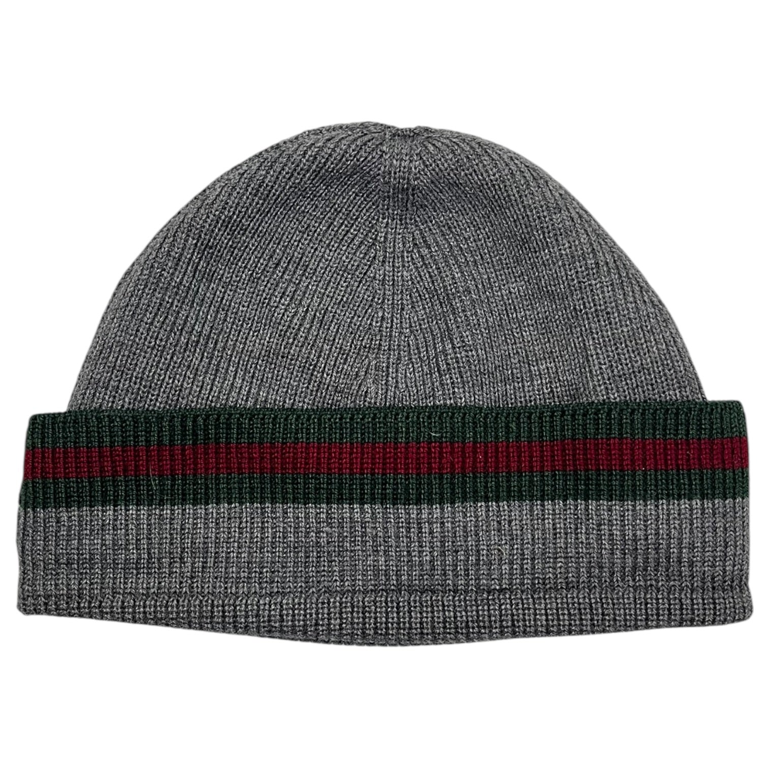 GUCCI Striped Wool Beanie