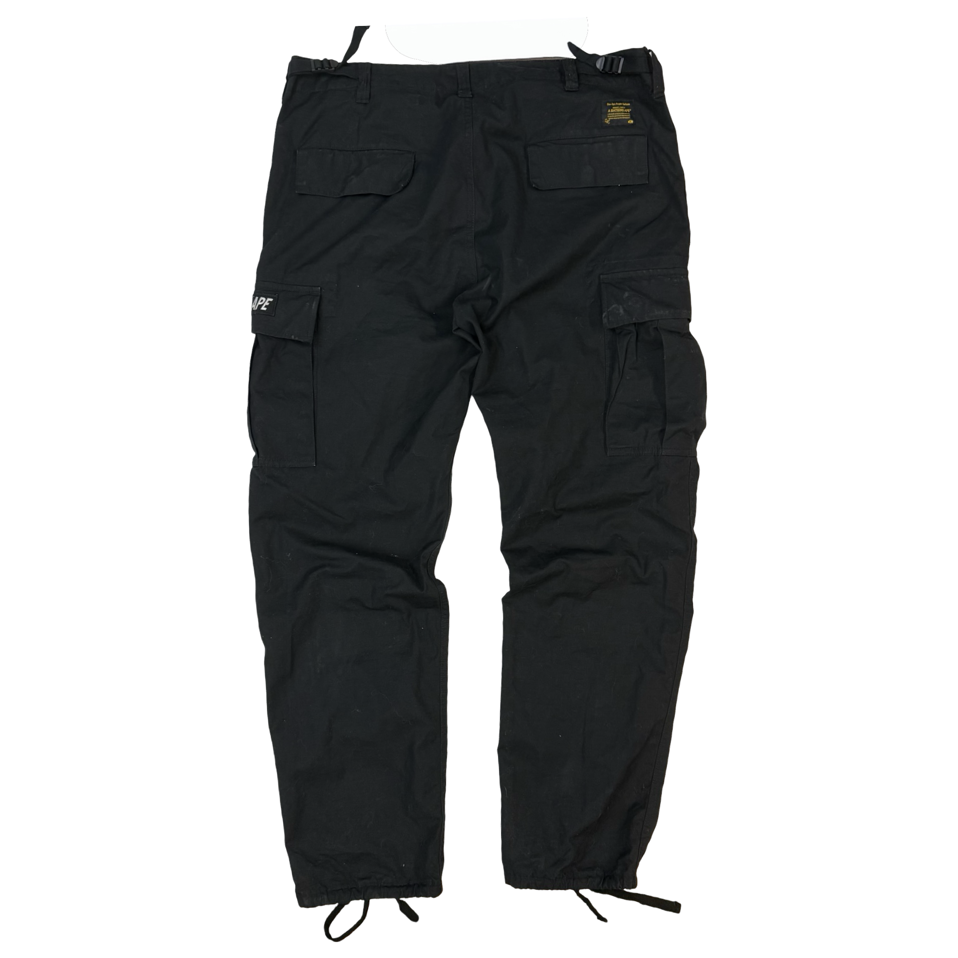 A Bathing Ape Cargo Pants Black