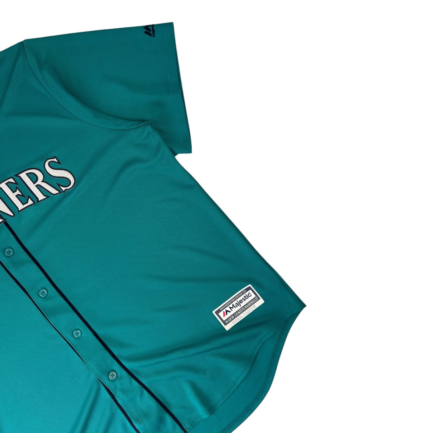 Vintage Majestic Seattle Mariners Baseball Jersey Teal