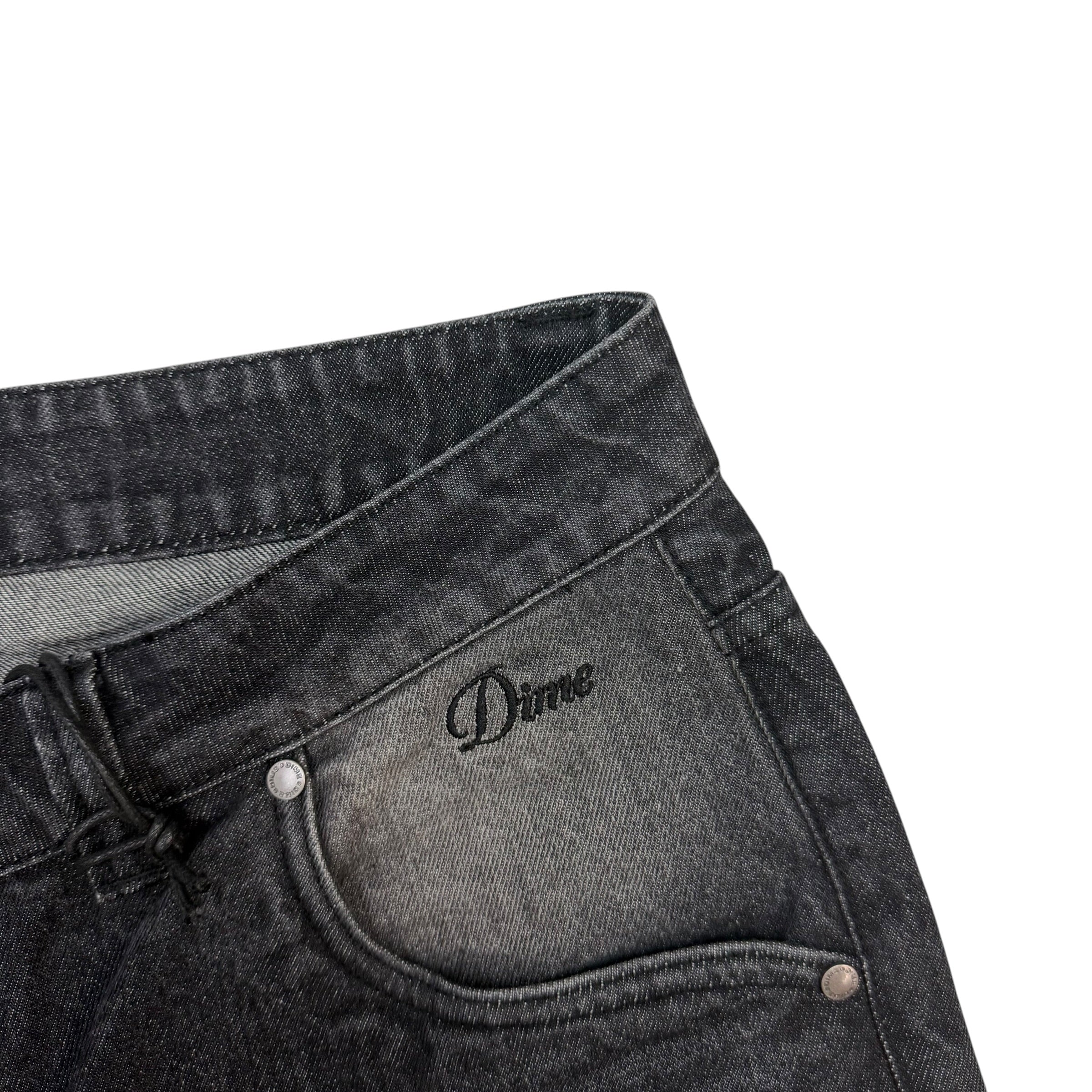 Dime Classic Baggy Denim Pants Black