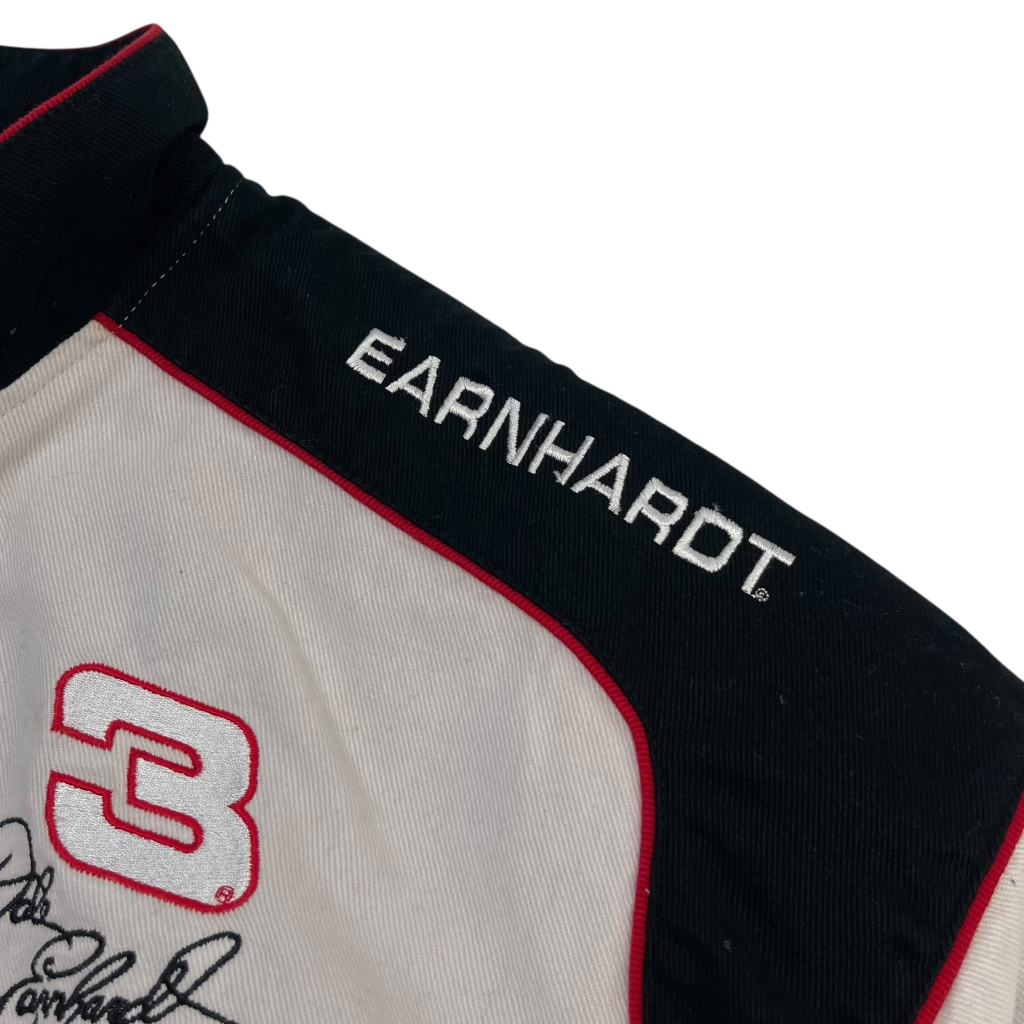 Vintage Dale Earnhardt ‘The Intimidator’ Racing Jacket Black/White