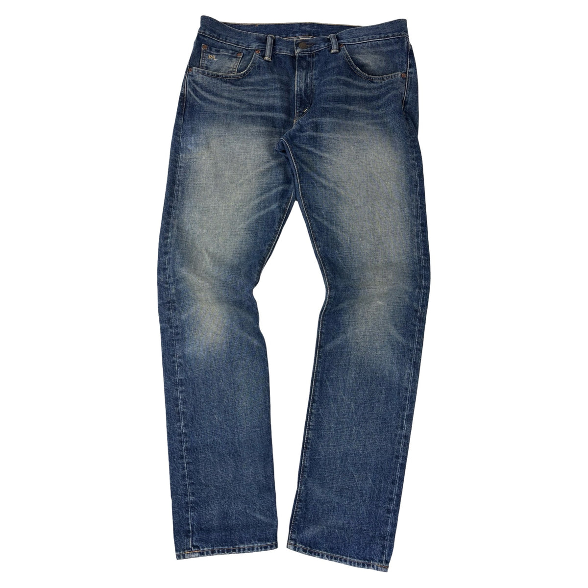 Vintage Y2K RRL Jean Slim Fit Pant Medium Washed Blue