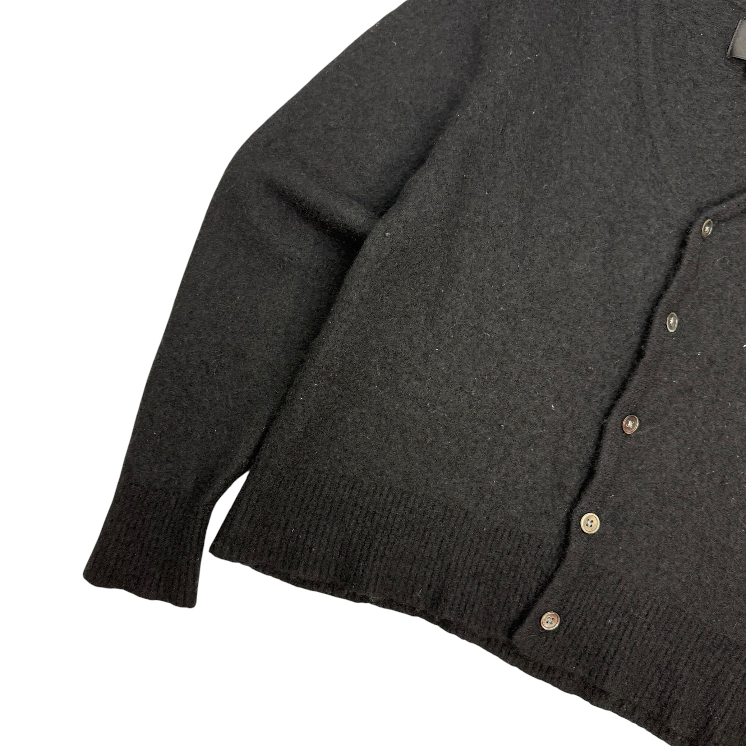 Stussy Brushed Cardigan Black