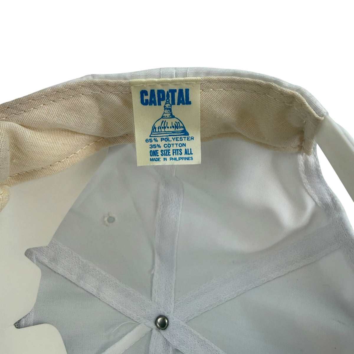 Vintage Rolex SnapBack Hat White