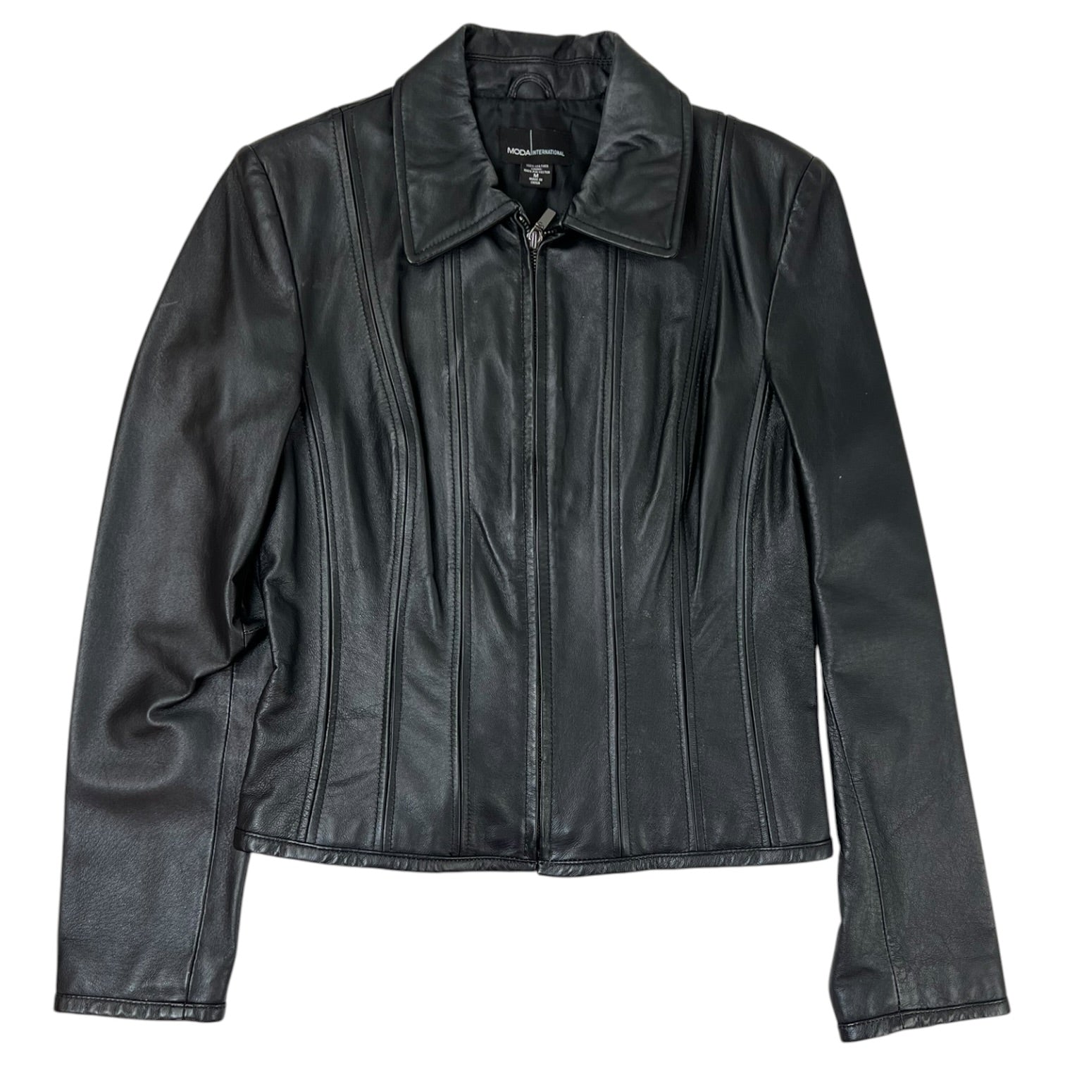 (W) Vintage Y2K Moda International Black