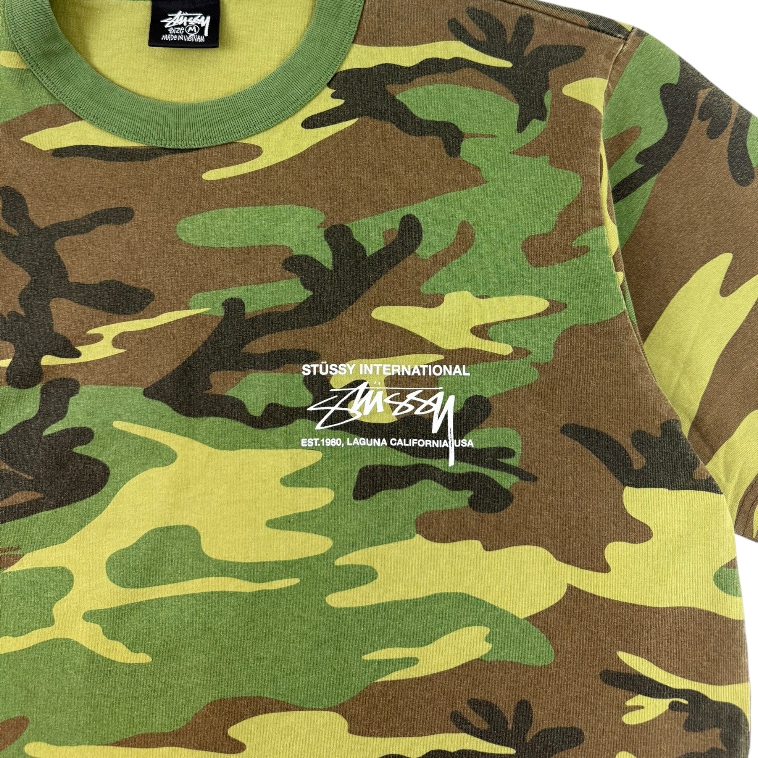 Stüssy Smooth International T-Shirt Camo