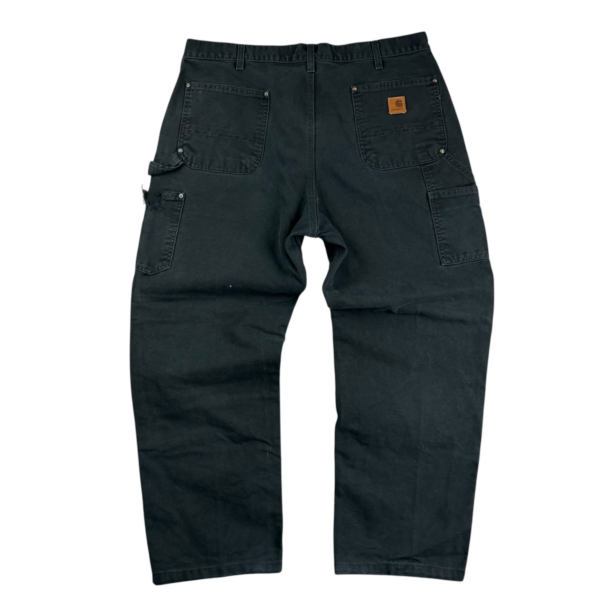 Vintage Carhartt Double Knee Pants Black