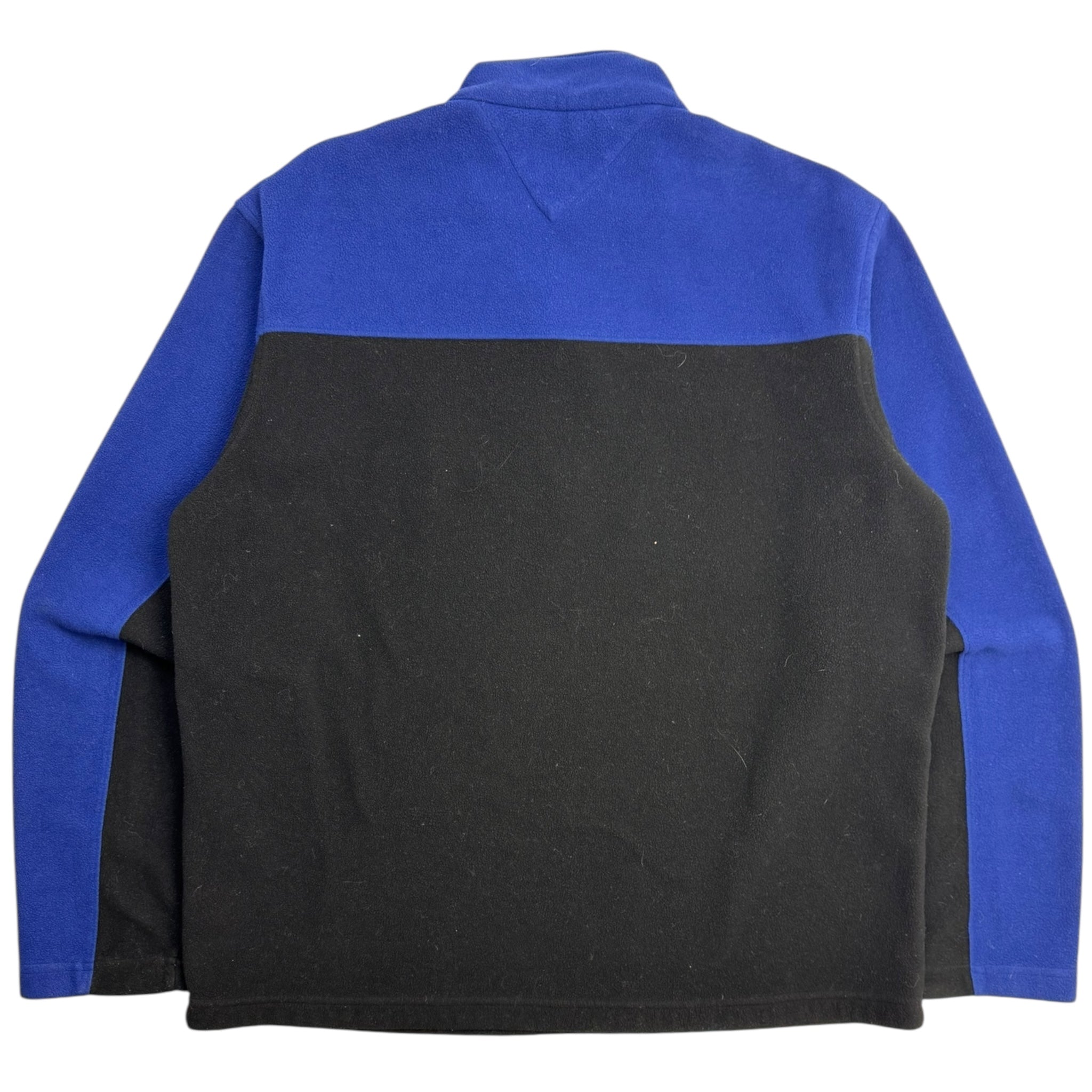 2005 Tommy Hilfiger Quarter Zip Fleece Black/Blue