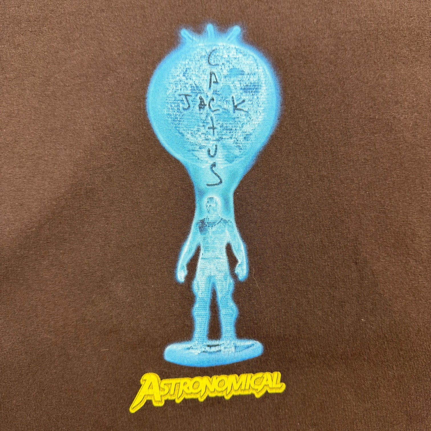 Travis Scott Cactus Jack x Fortnite T-3500 Beam L/S Tee Brown