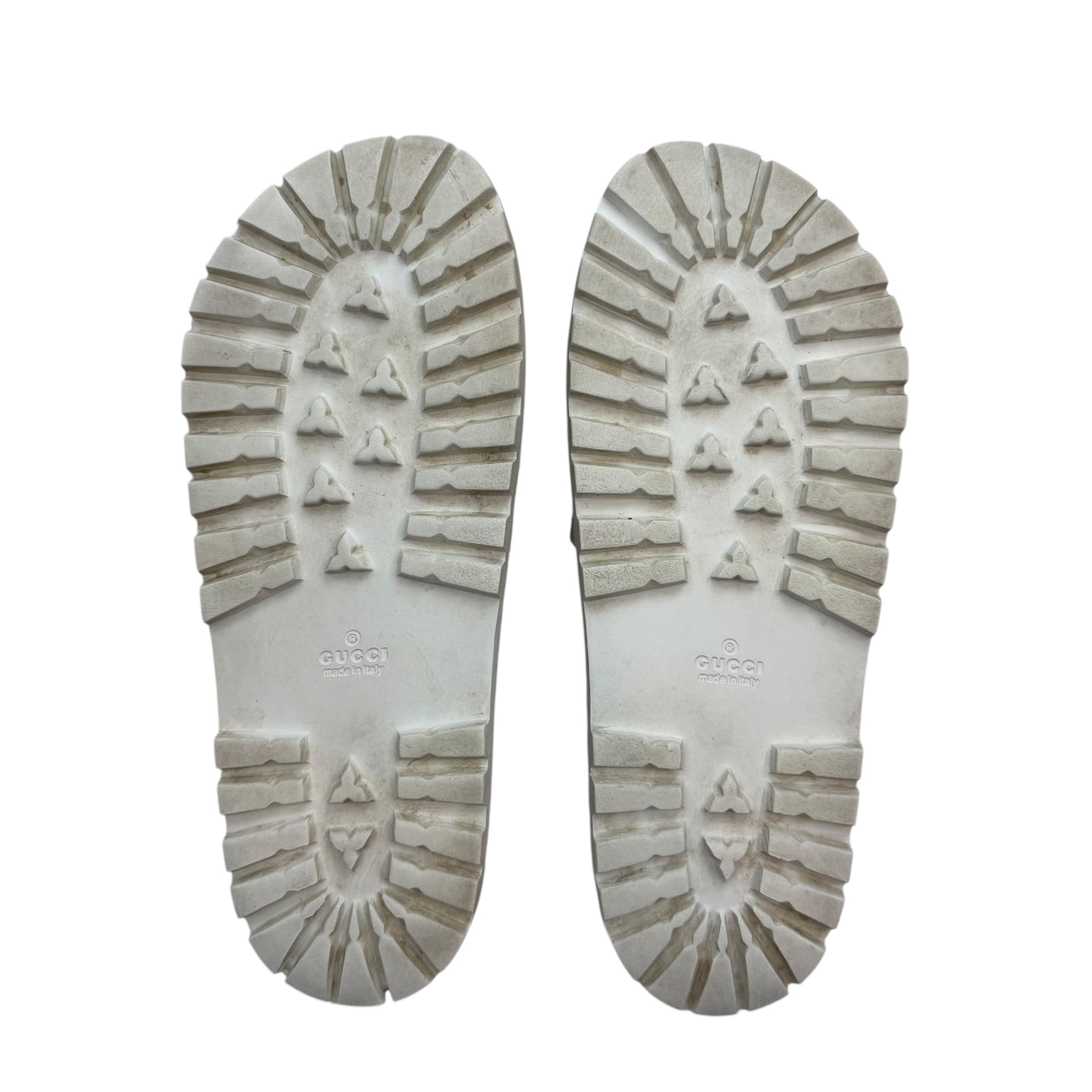 Gucci Web Slide Sandal White (Used)