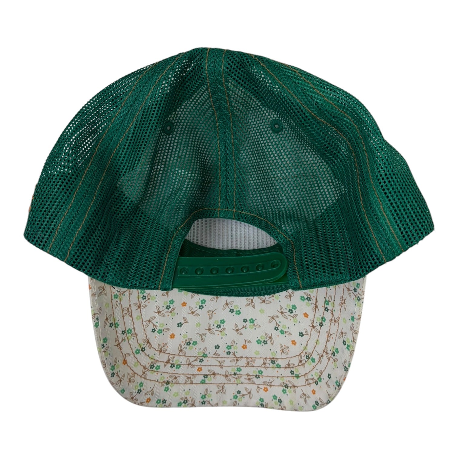 Von Dutch Floral Trucker Hat White/Green