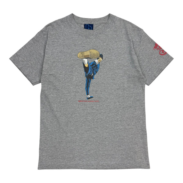 Vintage Birdhouse Brian Sumner Karate Kick Tee Grey