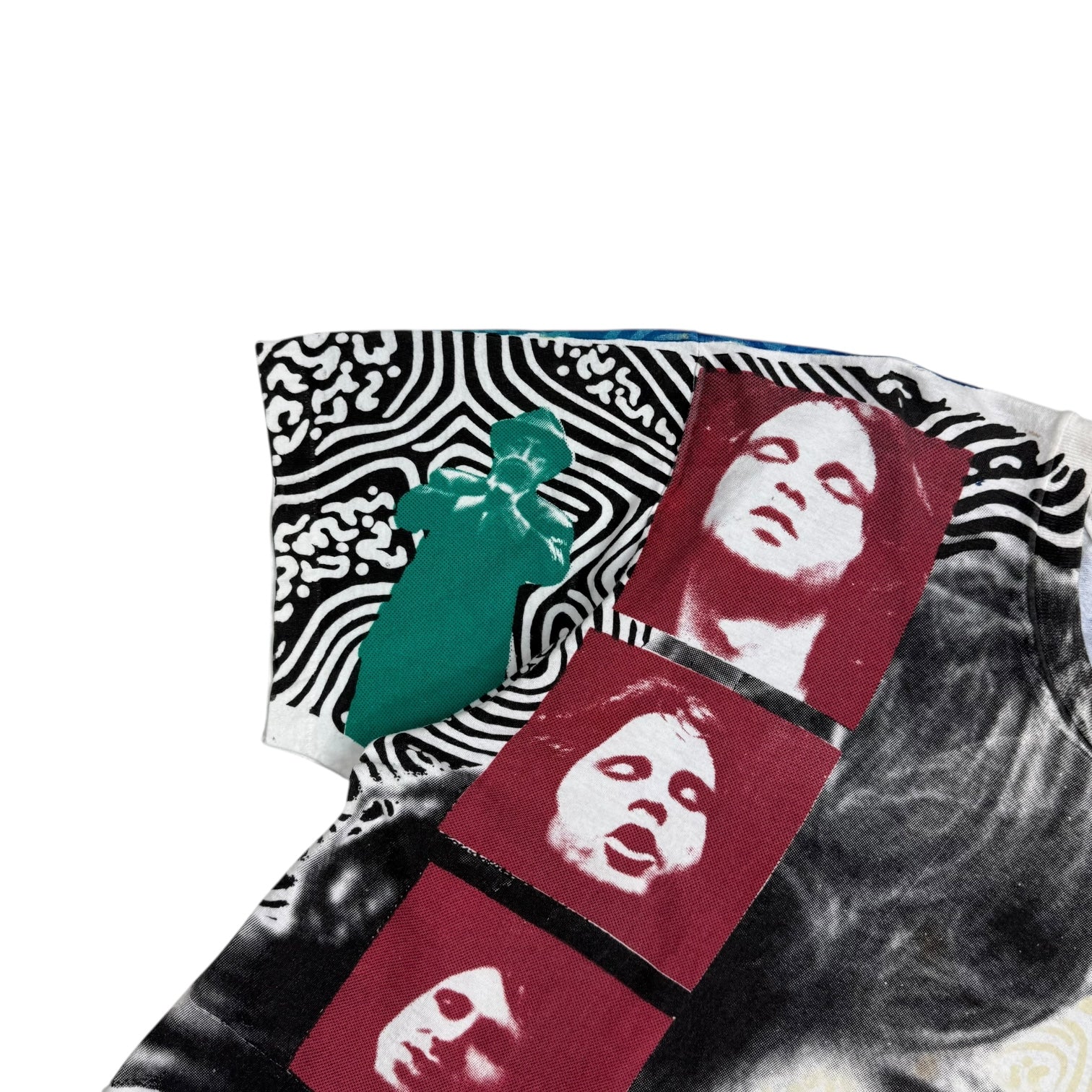 1990s Jim Morrison AOP Tee White/Multicolour