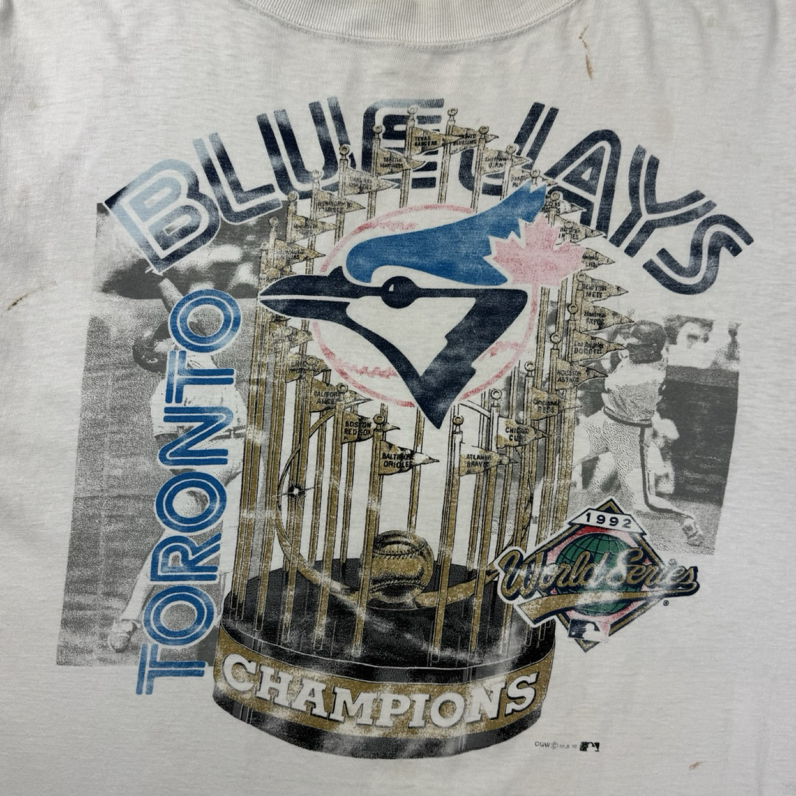 1992 Toronto Blue Jays World Series Champions T-Shirt