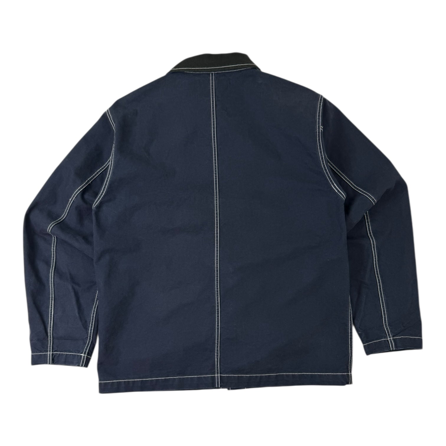 Stussy Brushed Moleskin Chore Jacket Navy