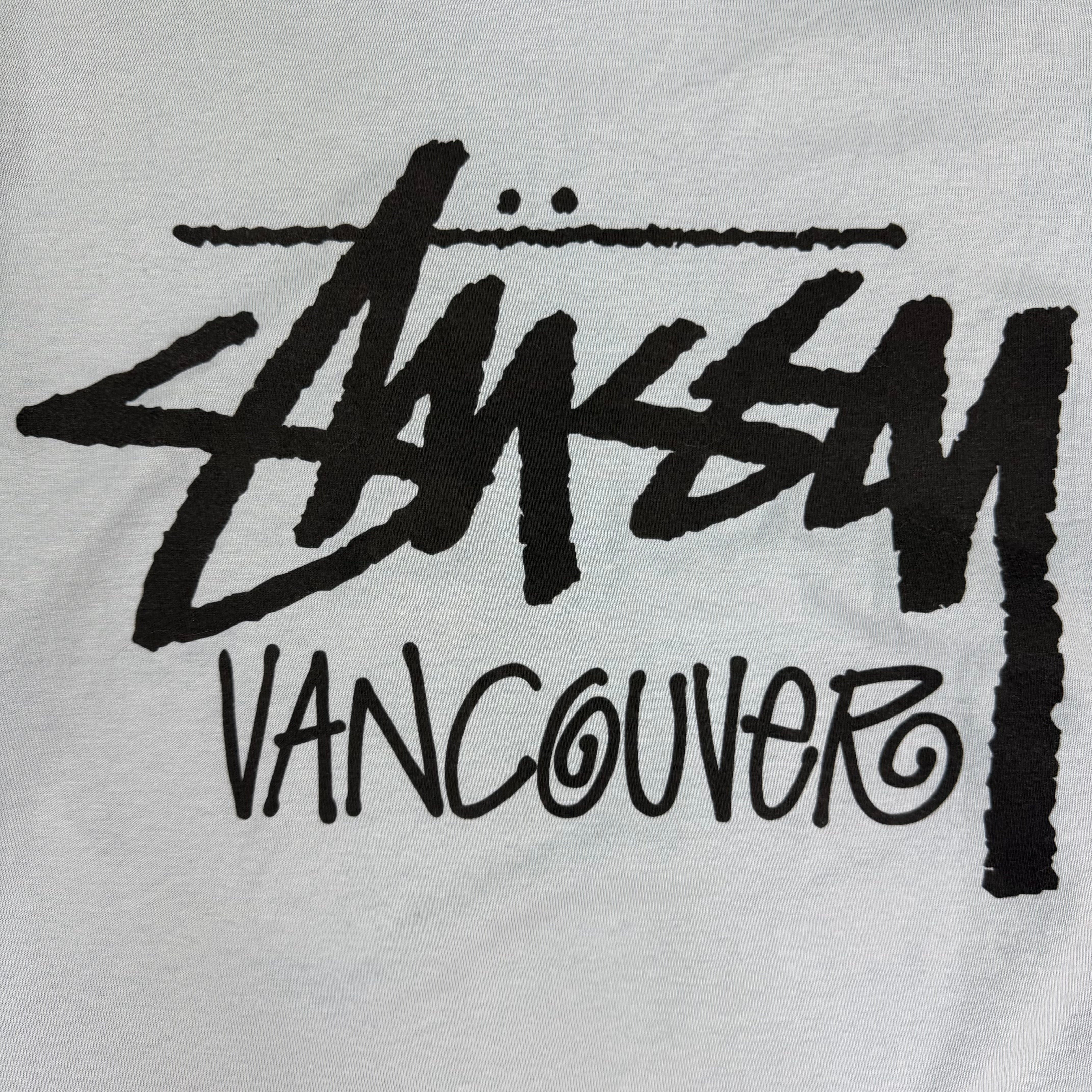 Stussy Vancouver Chapter Longsleeve Tee Blue