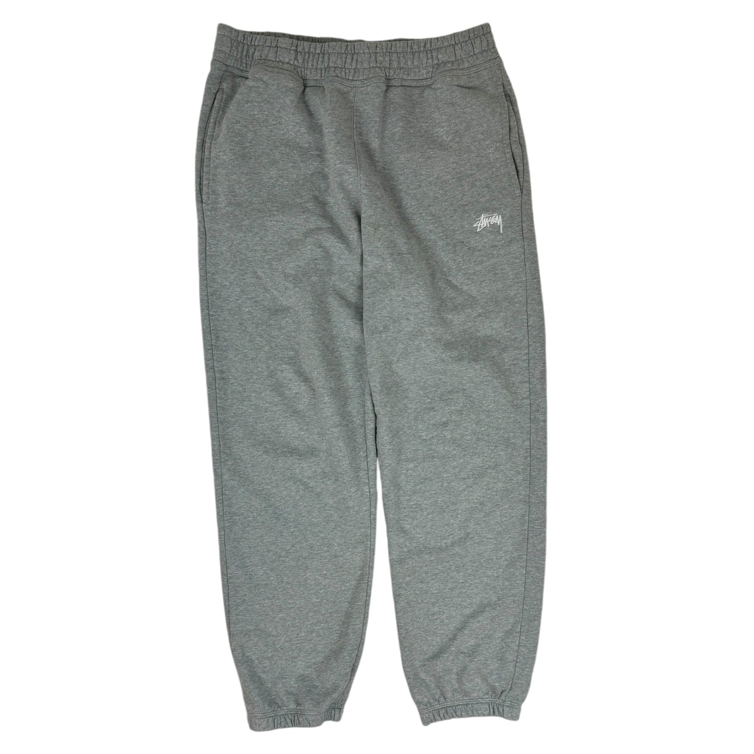 Stussy Stock Logo Sweatpants Grey