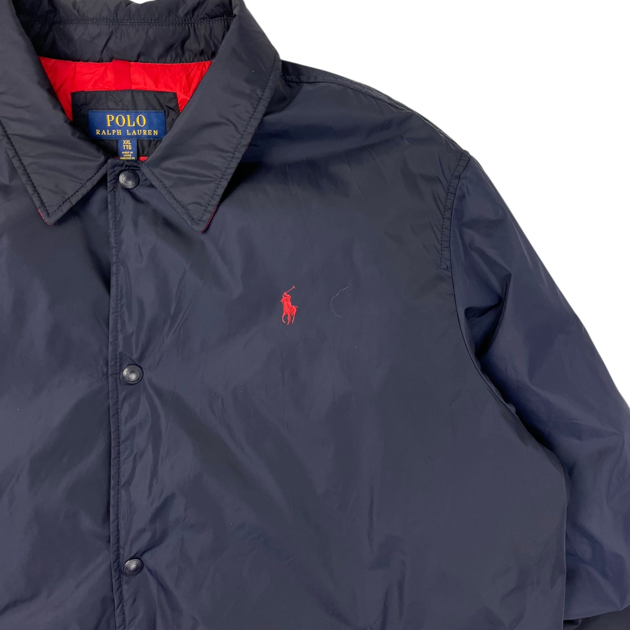 Polo Ralph Lauren Script Coaches Jacket Navy