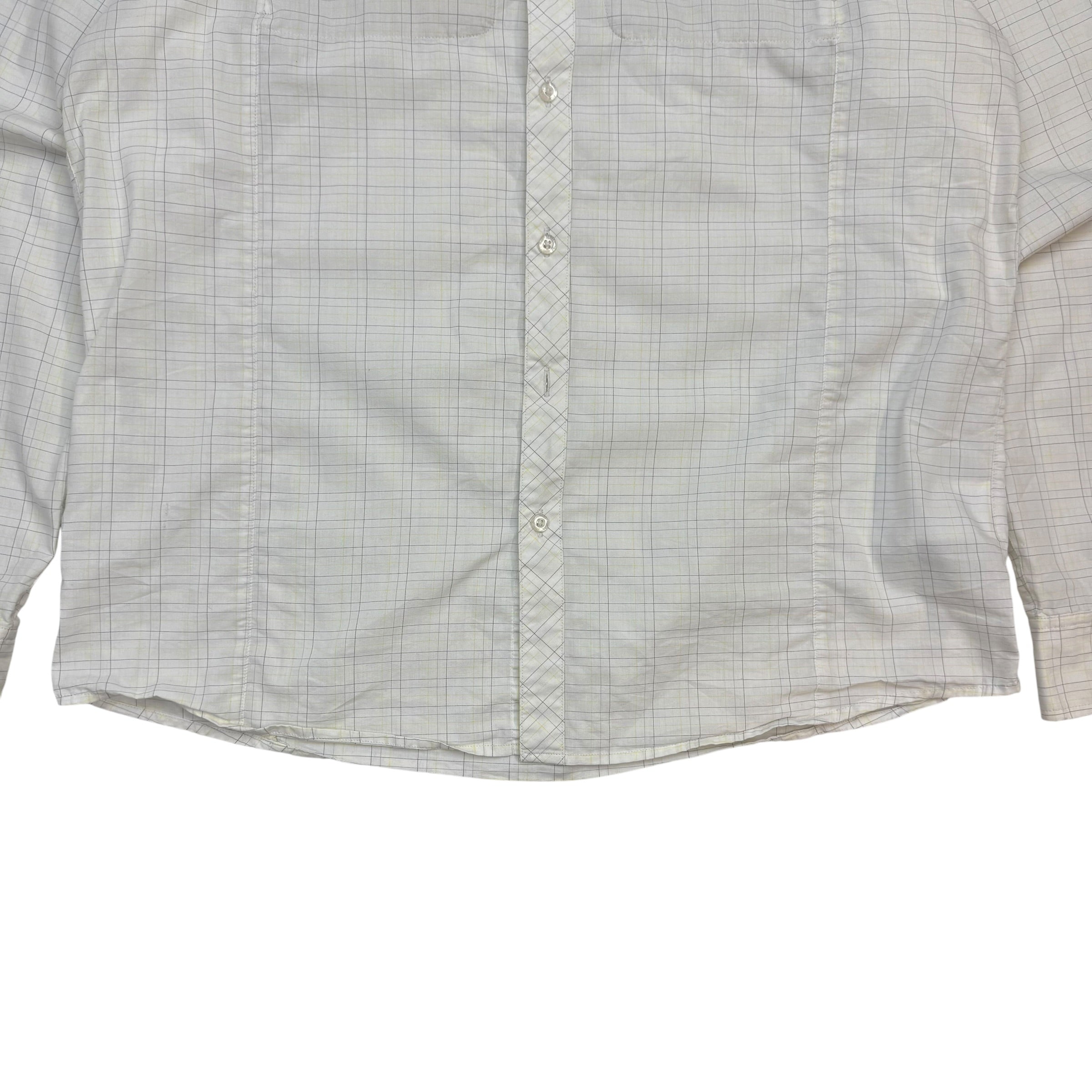 Arc’teryx Gryson Plaid L/S Button Up Shirt White