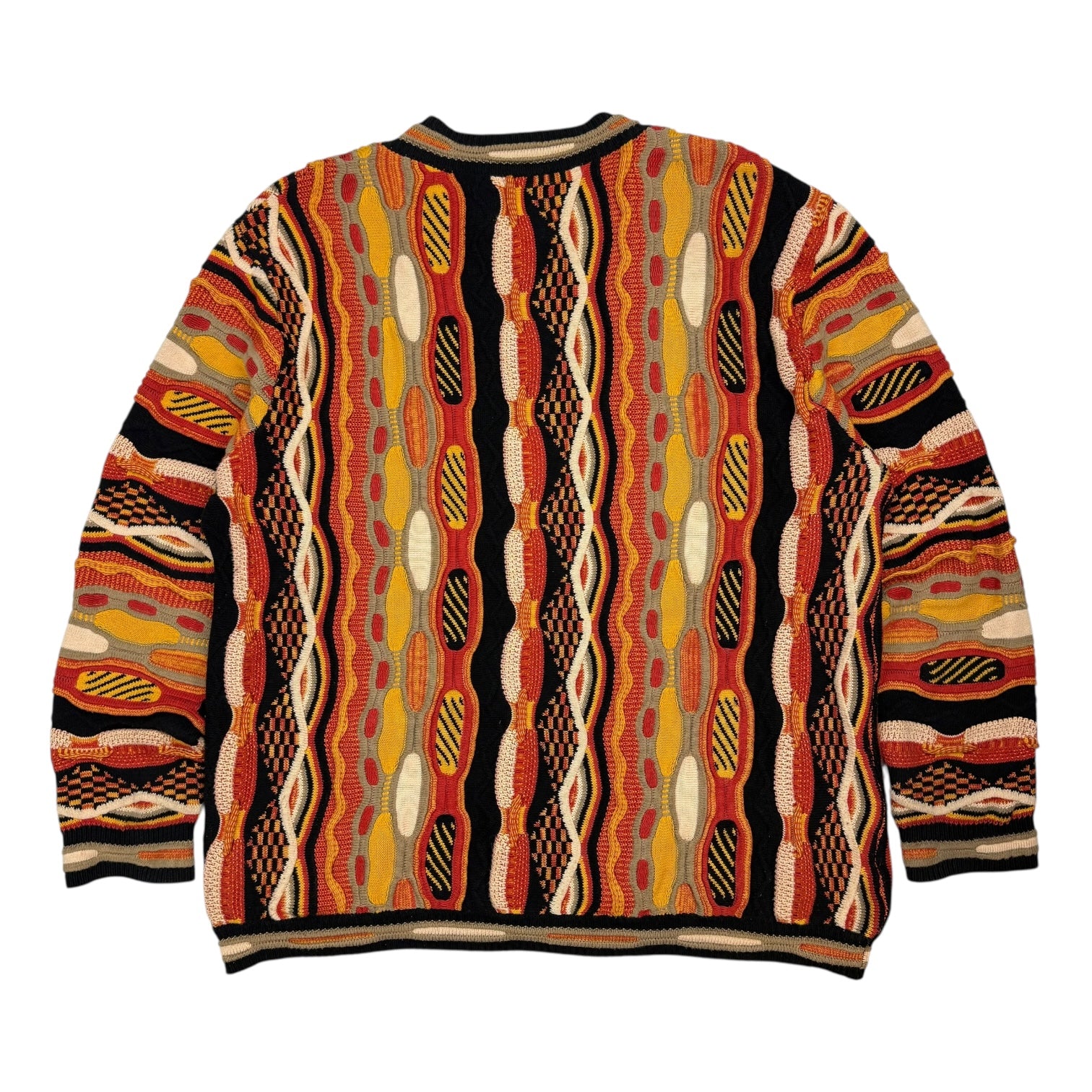 Vintage Cable Knit Sweater Multicolour