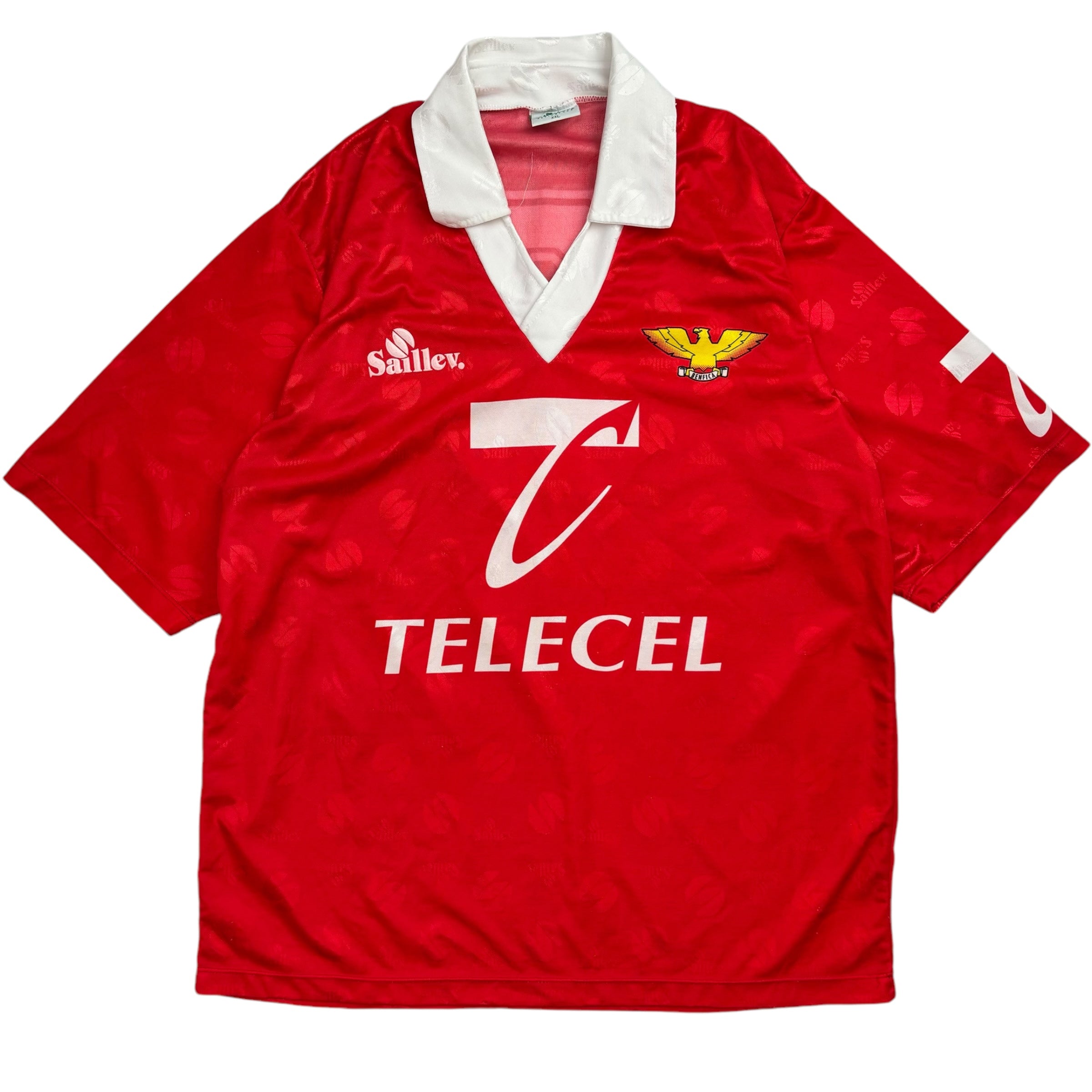 1996 Benfica Home Jersey Red