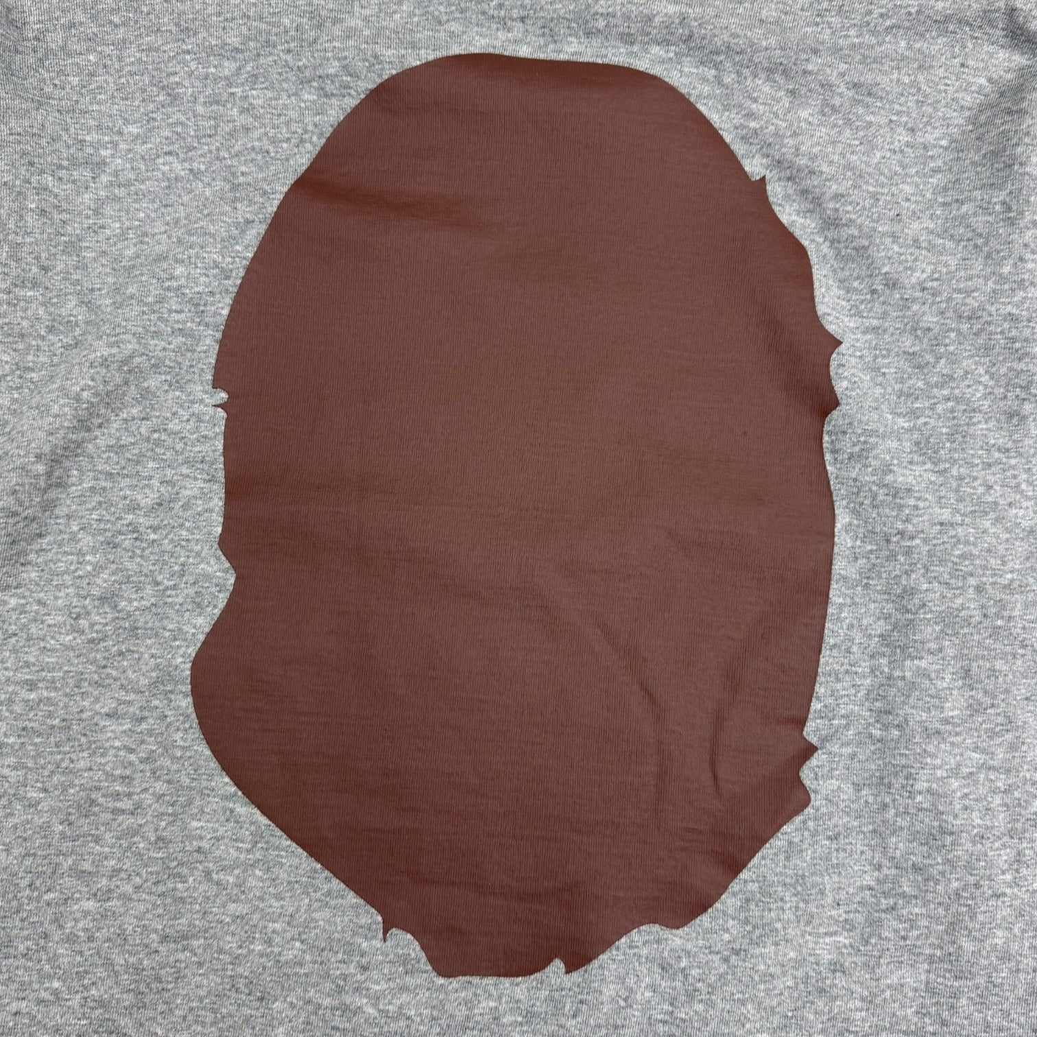 BAPE Big Ape Head L/S Tee Grey