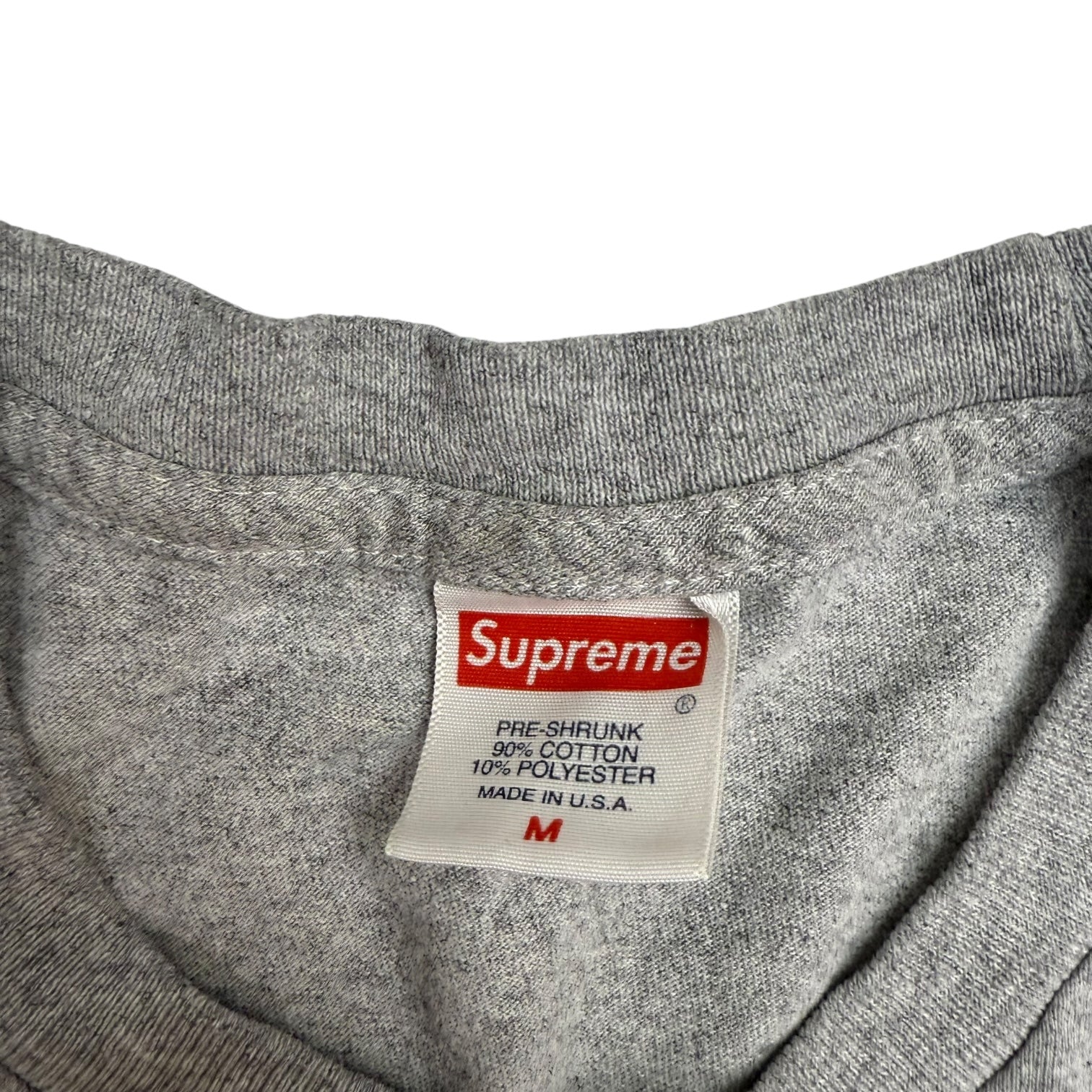 SS18 Supreme Prodigy Tee Heather Grey