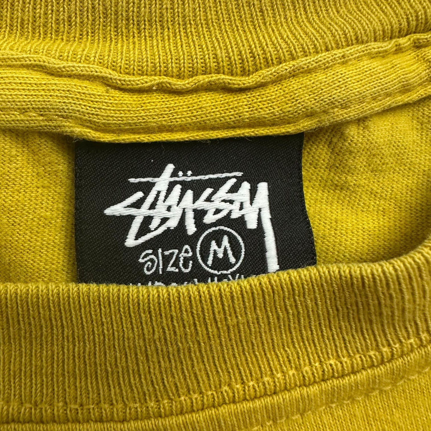 Stussy Stock Crown Tee Yellow